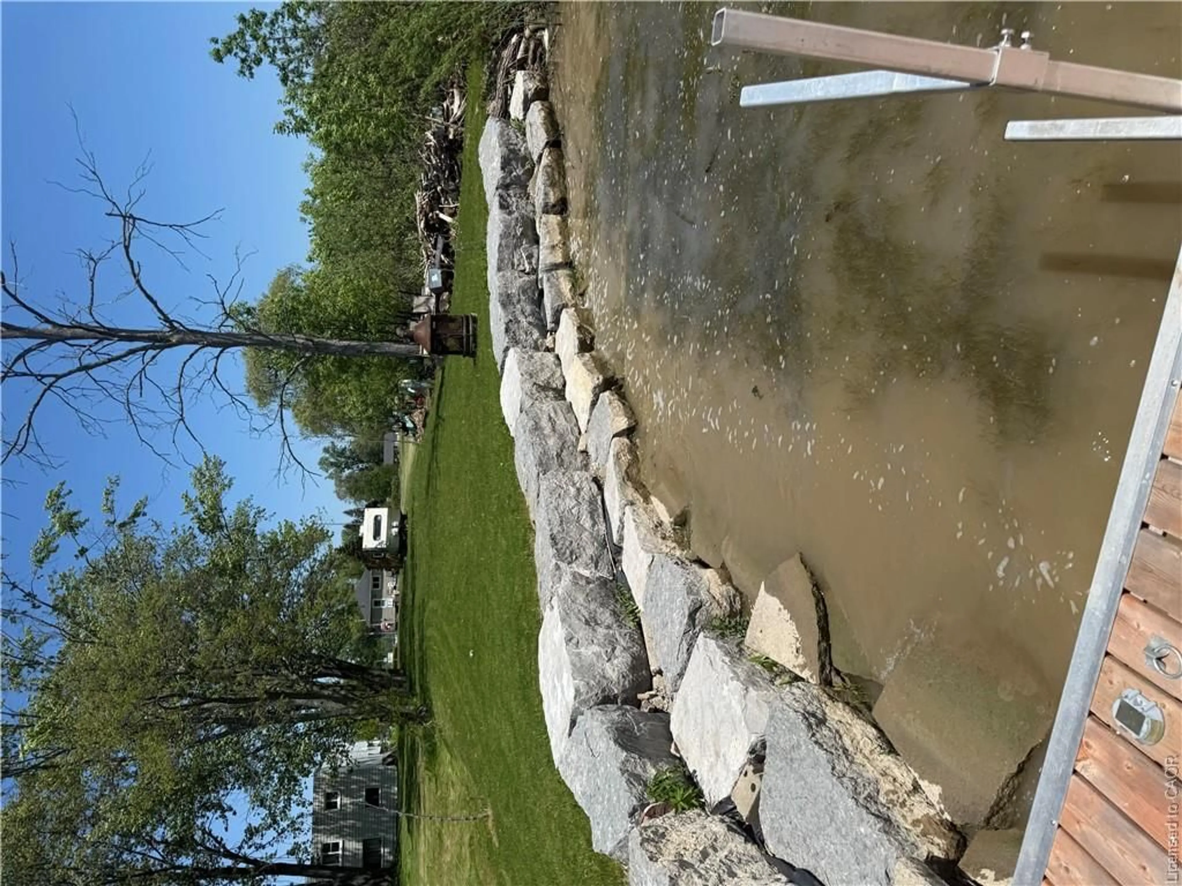 A pic from outside/outdoor area/front of a property/back of a property/a pic from drone, water/lake/river/ocean view for 630 Main St, Dunnville Ontario N1A 1W7