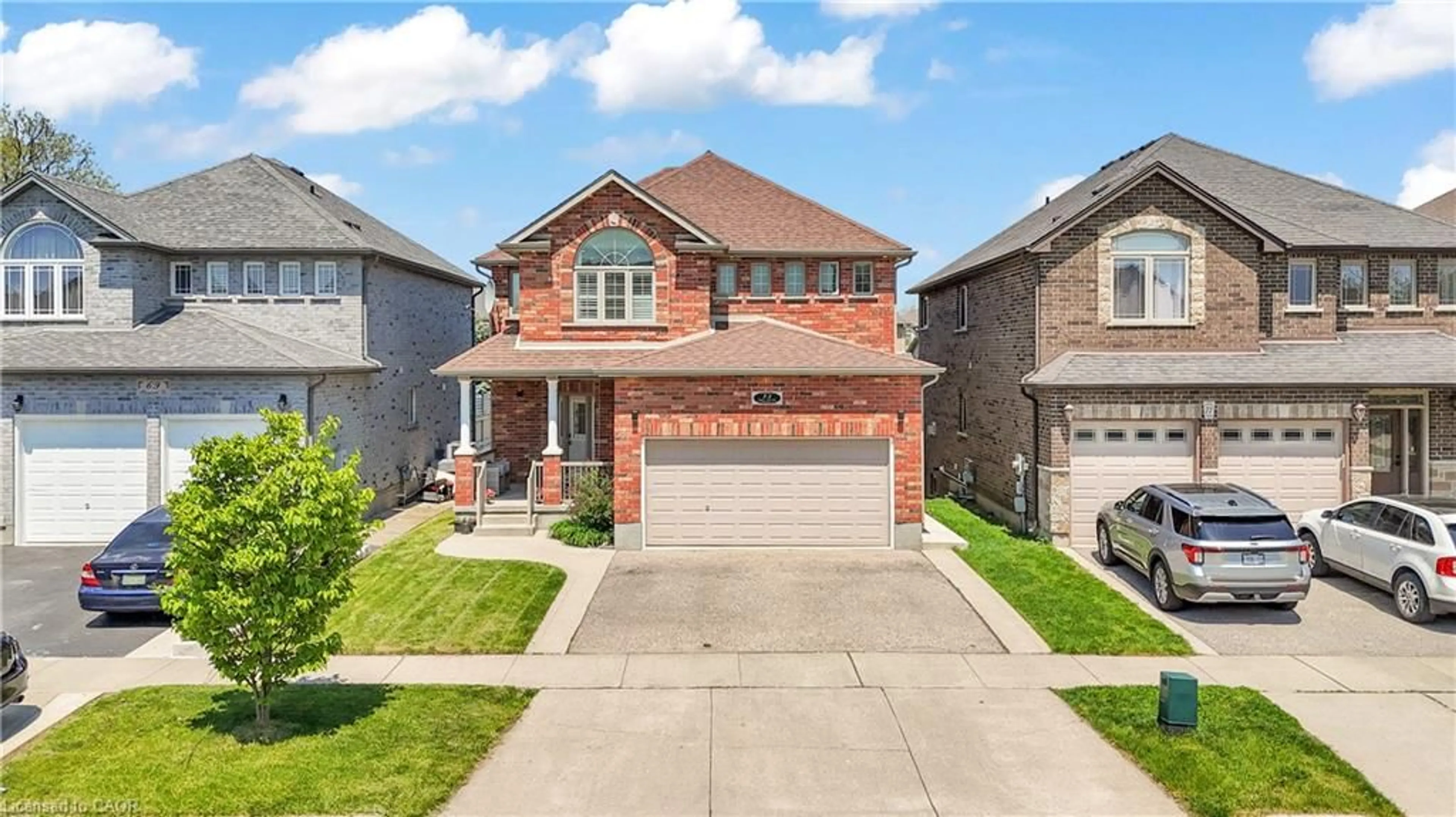 Home with brick exterior material, street for 73 Fitzgerald Dr, Cambridge Ontario N1T 2C6