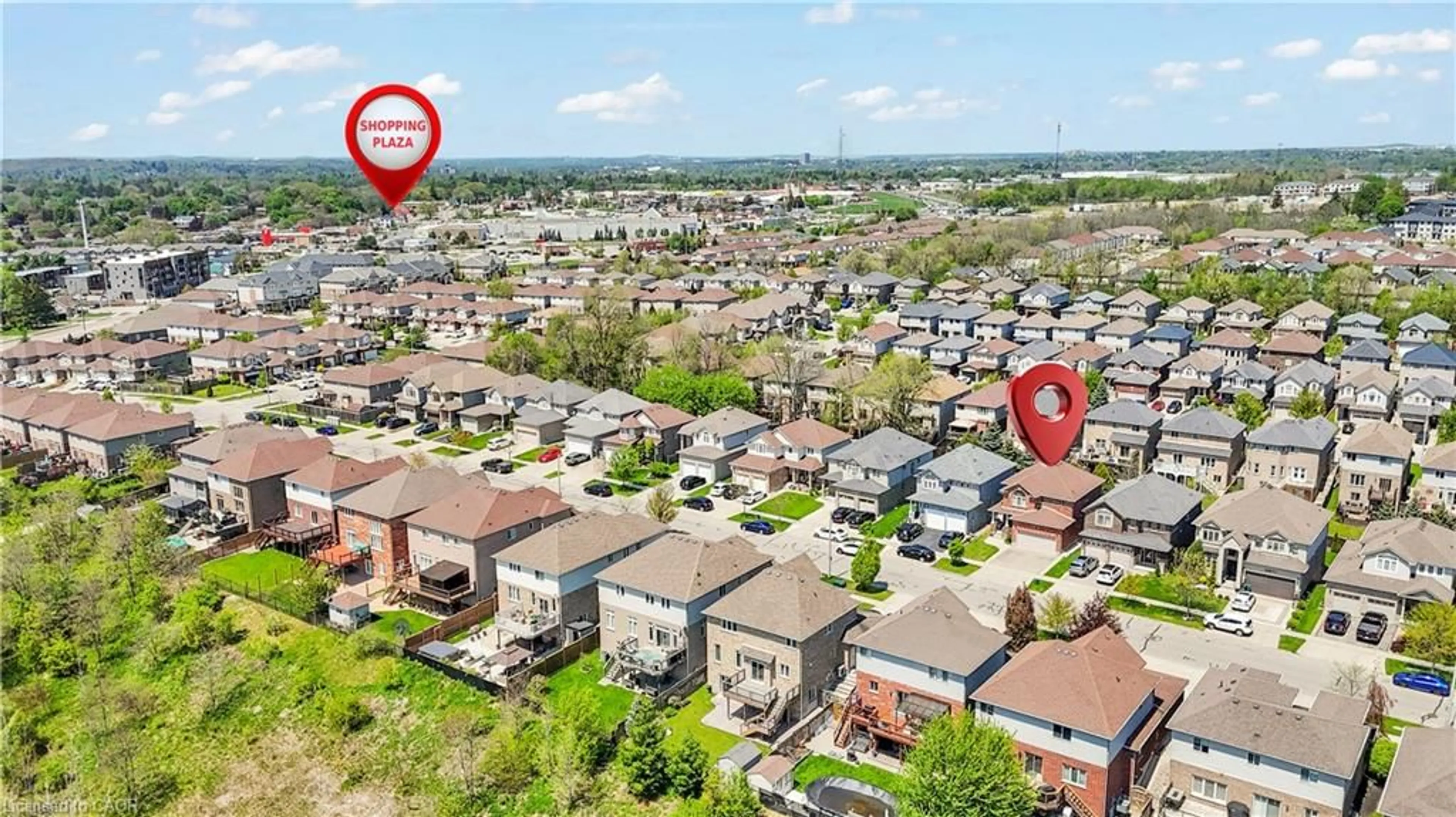 A pic from outside/outdoor area/front of a property/back of a property/a pic from drone, street for 73 Fitzgerald Dr, Cambridge Ontario N1T 2C6
