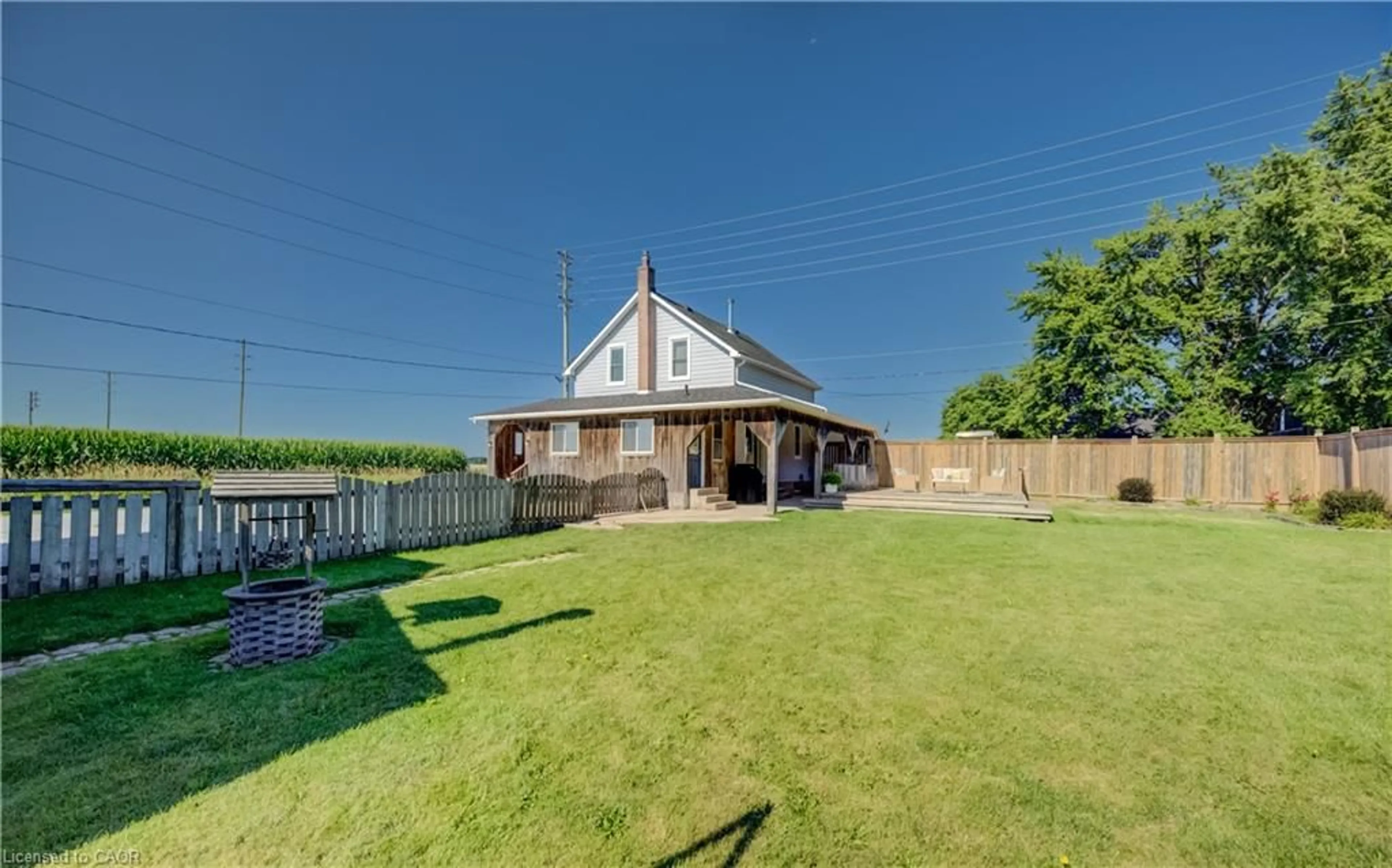 A pic from outside/outdoor area/front of a property/back of a property/a pic from drone, street for 2665 Kressler Rd, Heidelberg Ontario N0B 2M1