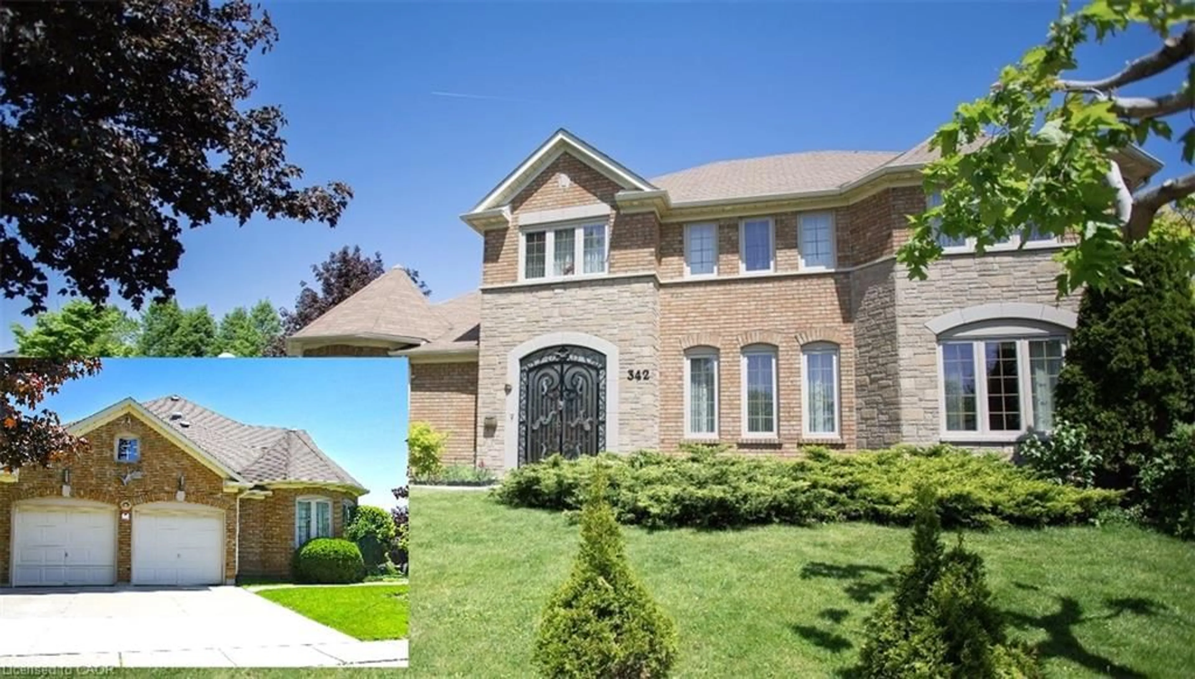 Home with brick exterior material, street for 342 Saginaw Pky, Cambridge Ontario N1T 1R8