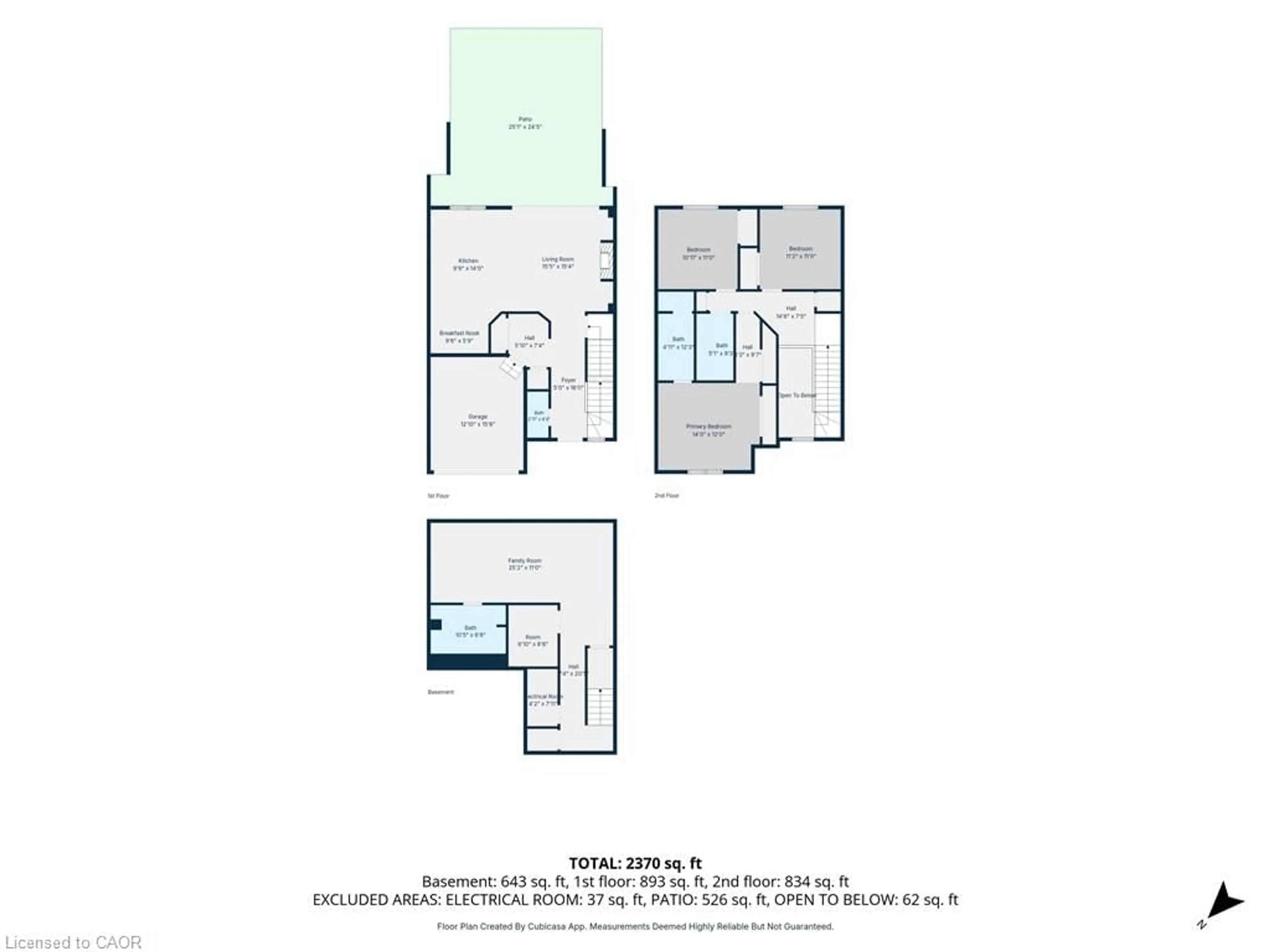 Floor plan for 3 Trailside Dr, Townsend Ontario N0A 1S0