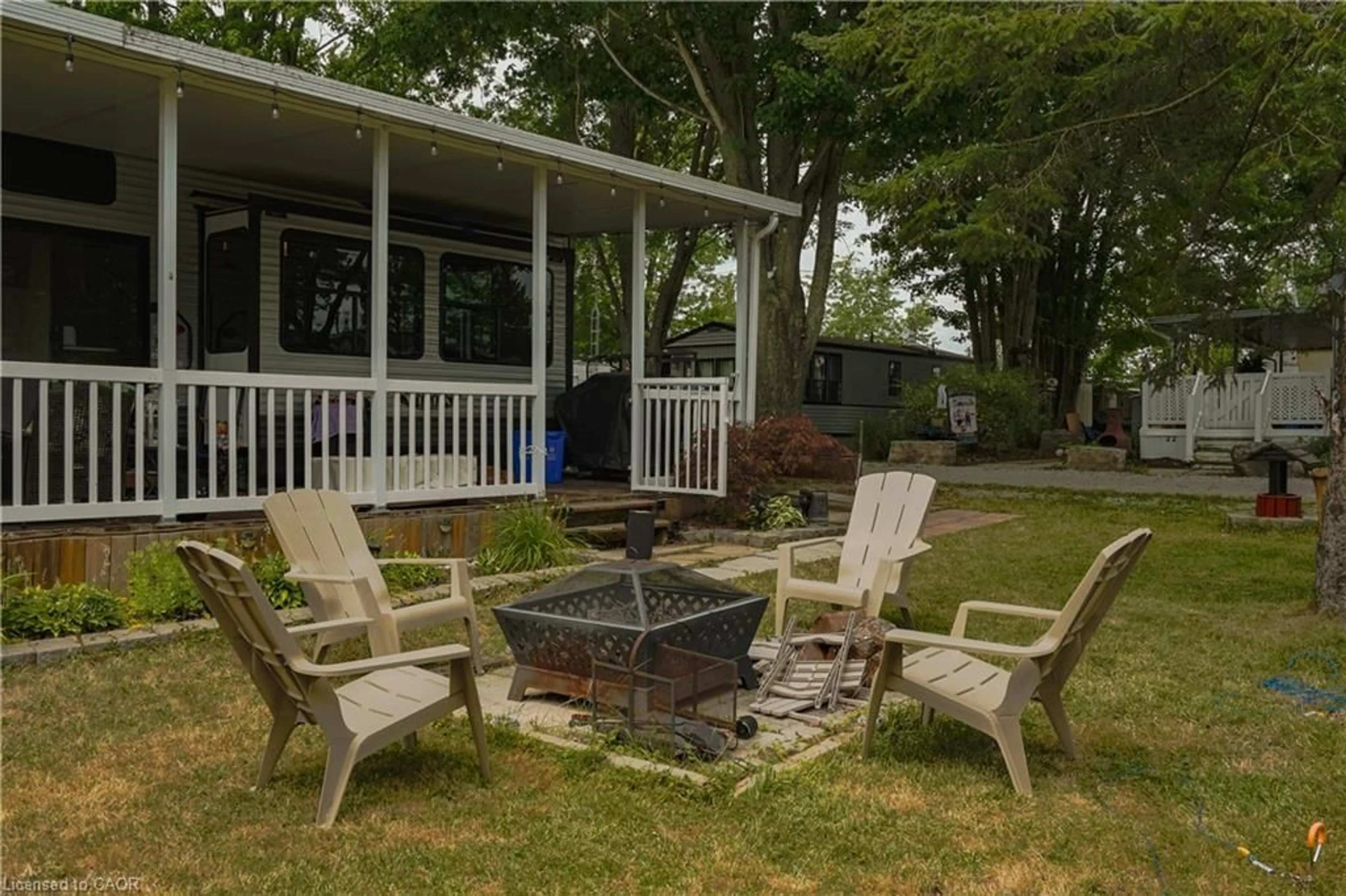 Patio, water/lake/river/ocean view for 1001 Haldimand Rd #35, Cayuga Ontario N0A 1E0