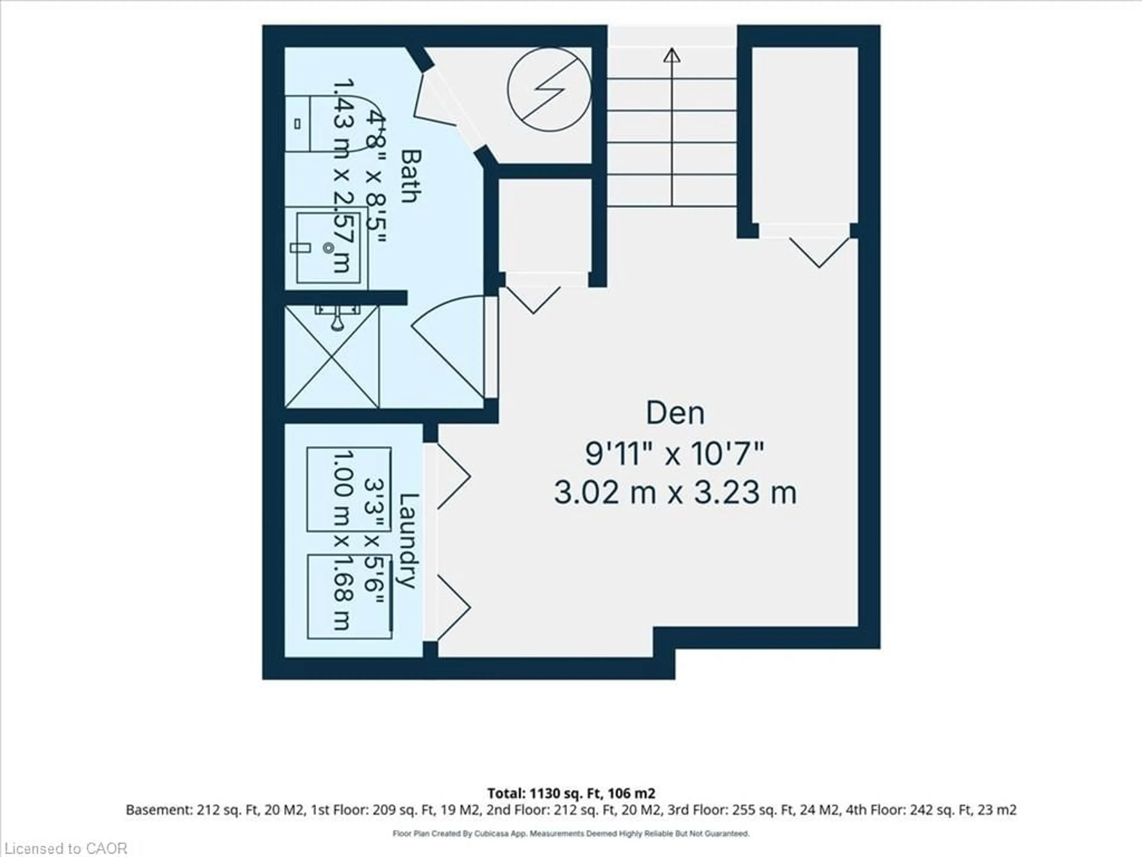 Floor plan for 211 Veronica Dr #8, Kitchener Ontario N2A 2R8