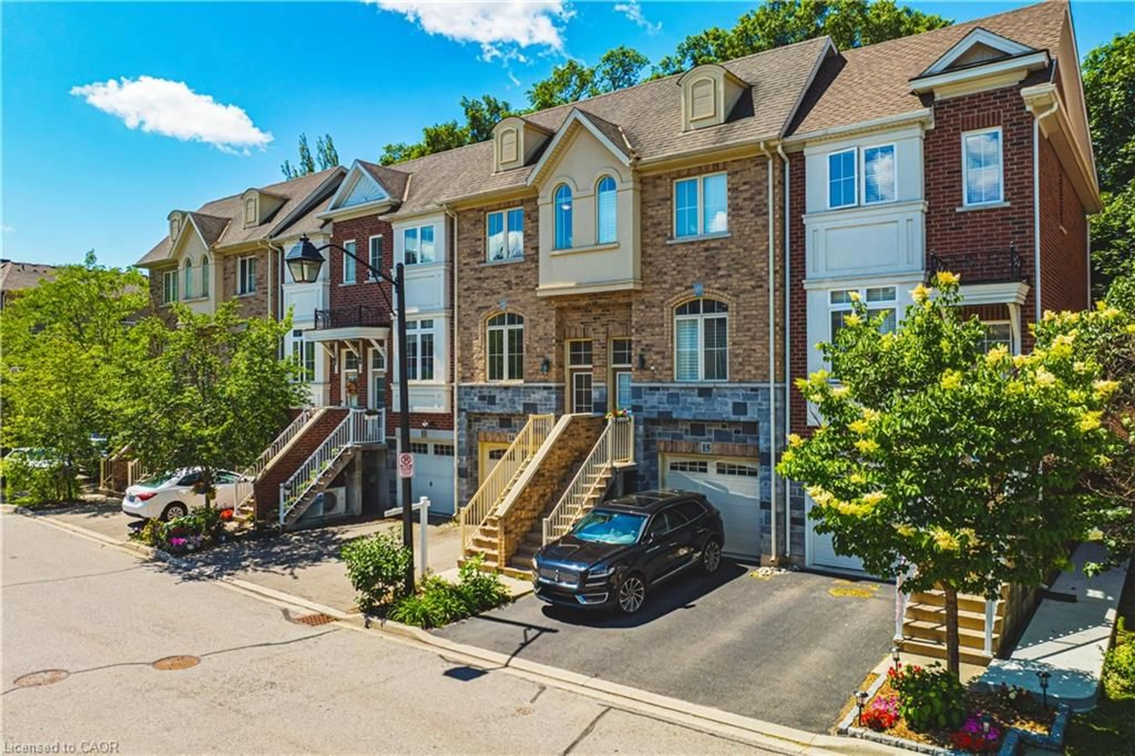 A pic from outside/outdoor area/front of a property/back of a property/a pic from drone, street for 181 Plains Rd #14, Burlington Ontario L7T 0B1
