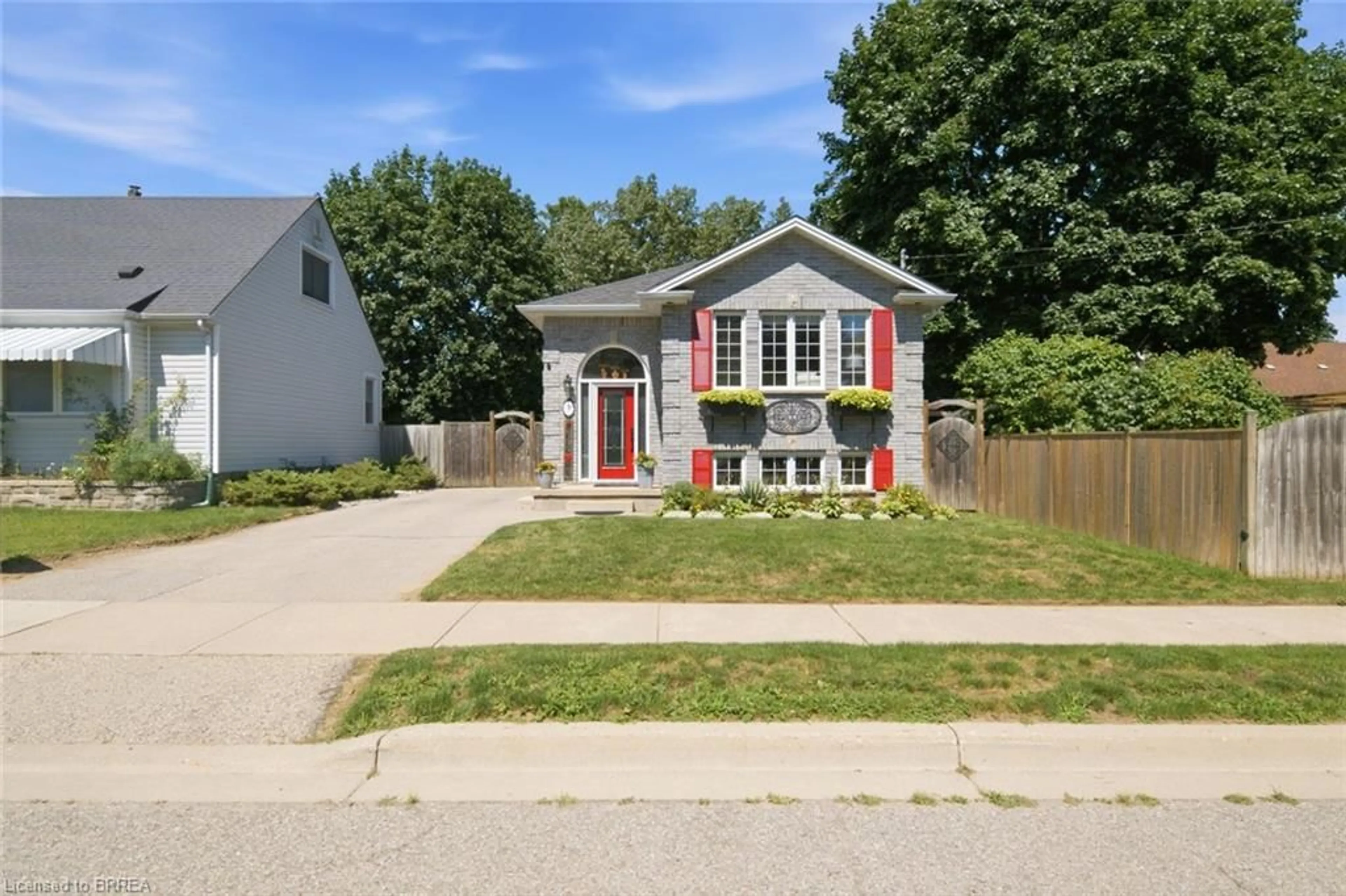 Home with vinyl exterior material, street for 3 Wood St, Brantford Ontario N3R 2K4