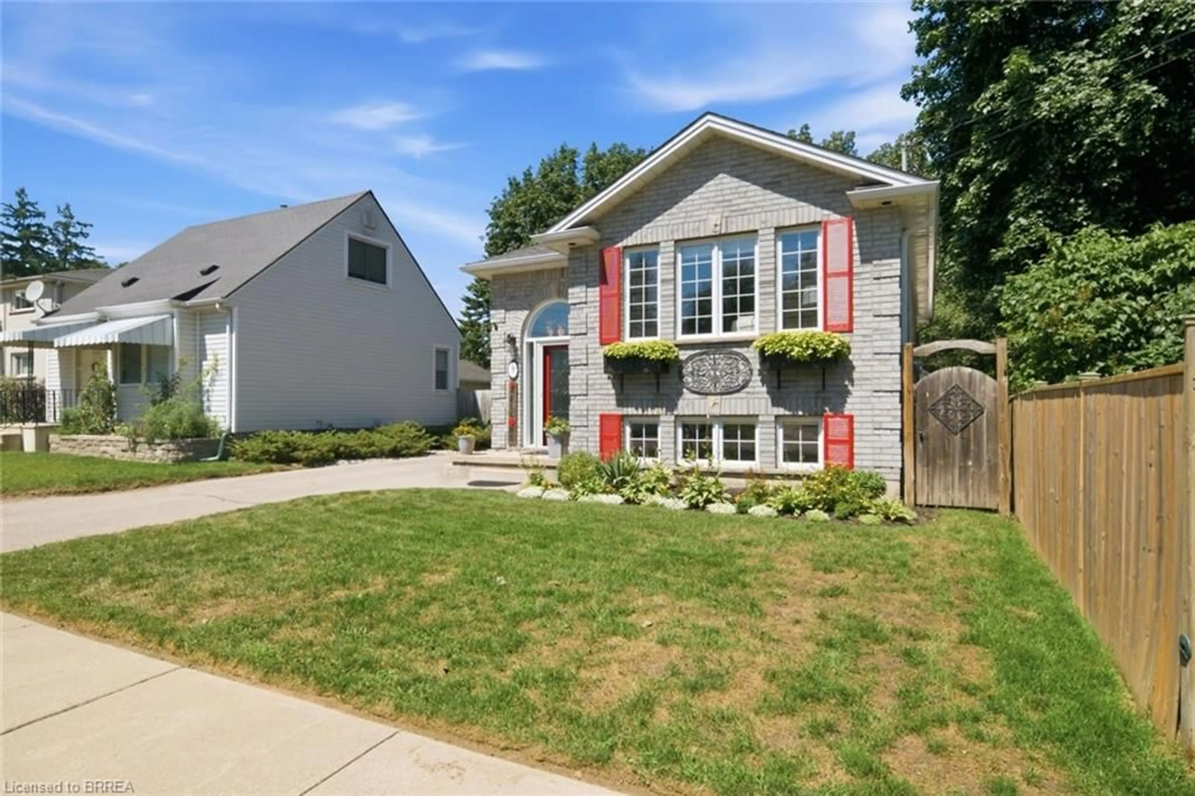 Home with vinyl exterior material, street for 3 Wood St, Brantford Ontario N3R 2K4