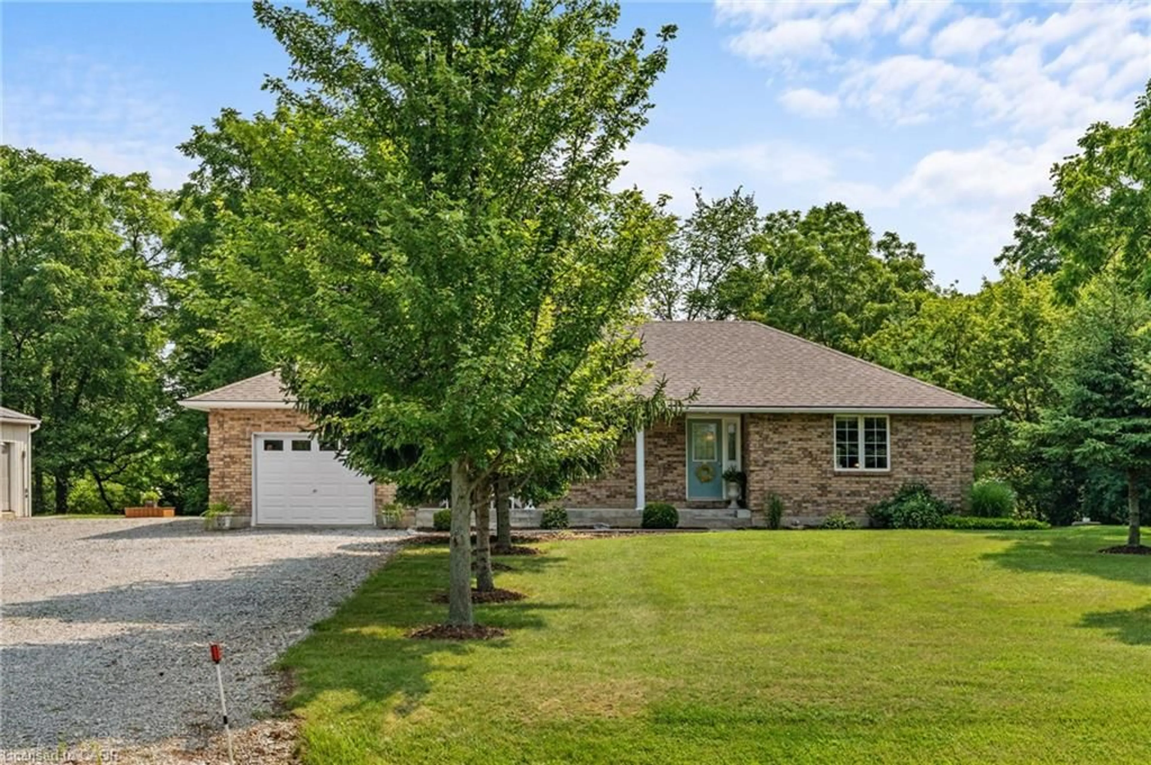 Home with brick exterior material, street for 684 Haldimand Rd 70, Jarvis Ontario N0A 1J0