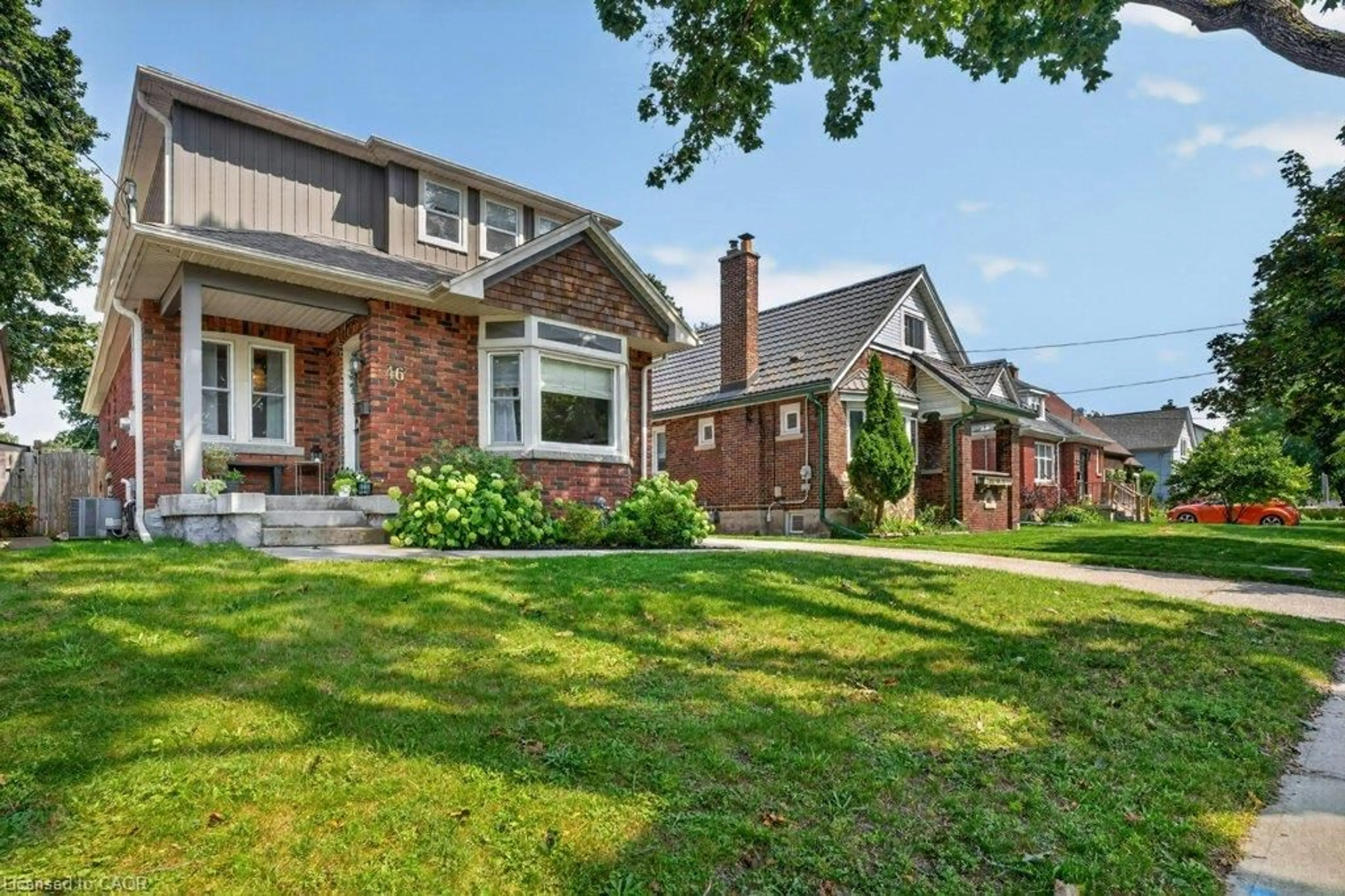 Home with brick exterior material, street for 46 Filbert St, Kitchener Ontario N2H 1Y2