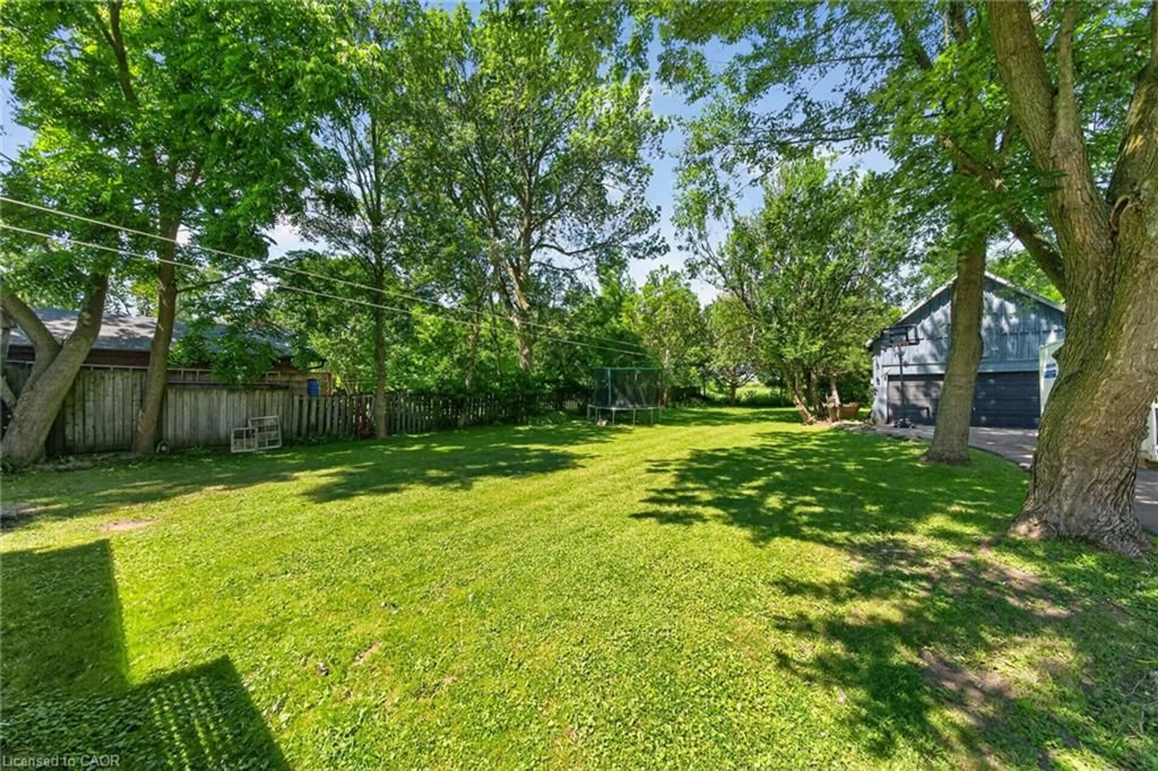 Patio, forest/trees view for 72 Main St, Hagersville Ontario N0A 1H0