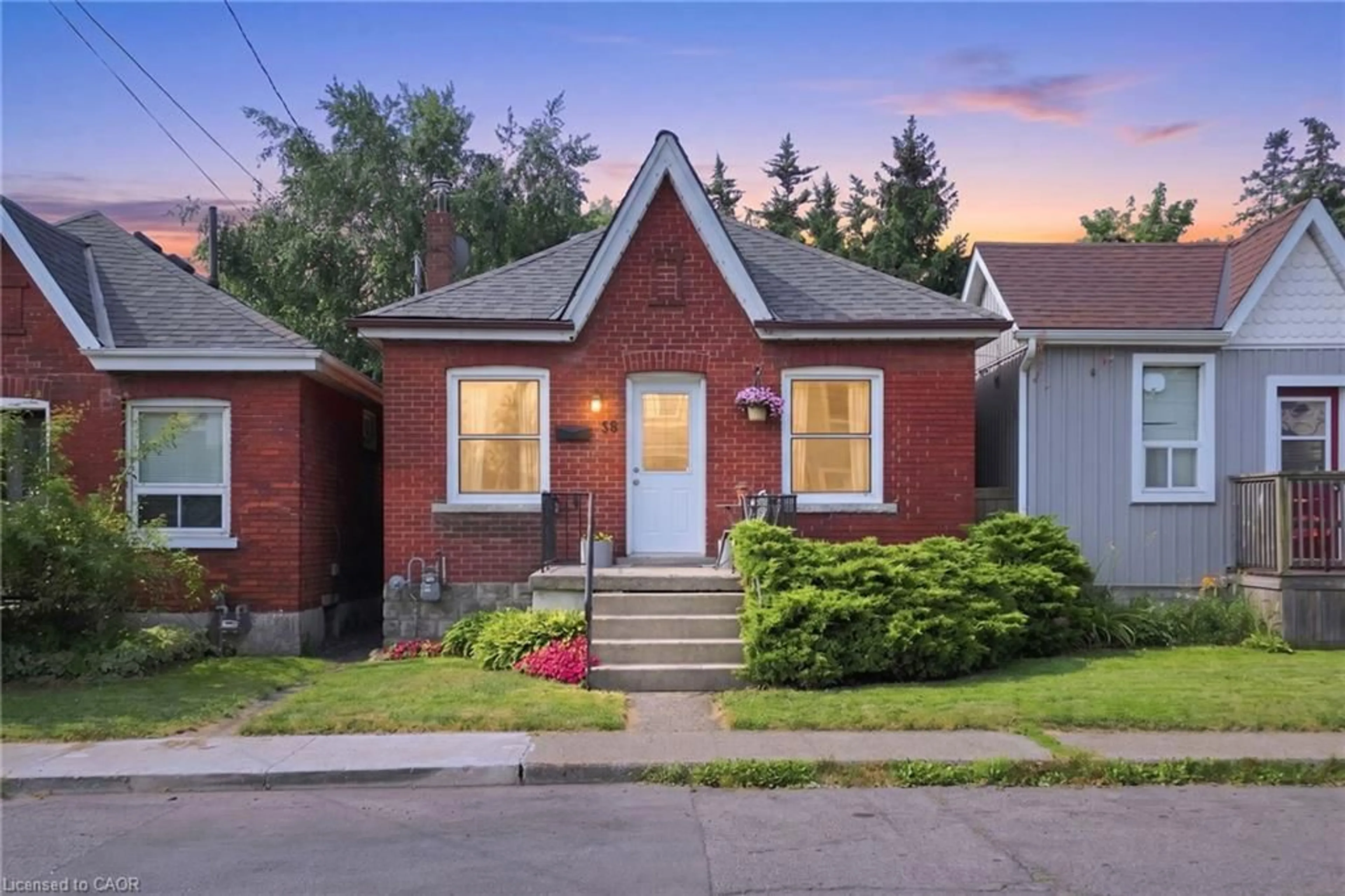 Home with brick exterior material, street for 58 Edinburgh Ave, Hamilton Ontario L8H 2C5