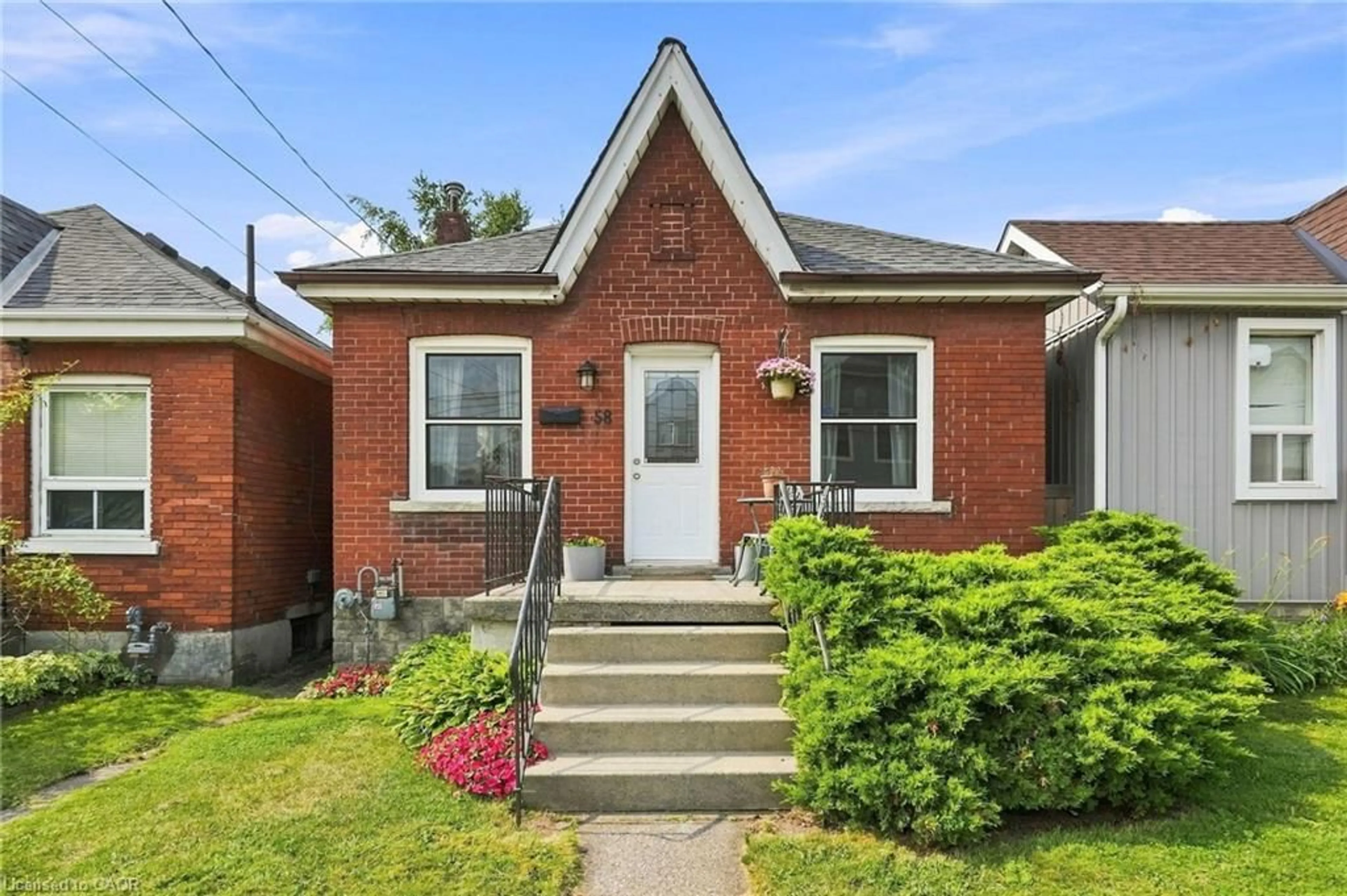 Home with brick exterior material, street for 58 Edinburgh Ave, Hamilton Ontario L8H 2C5