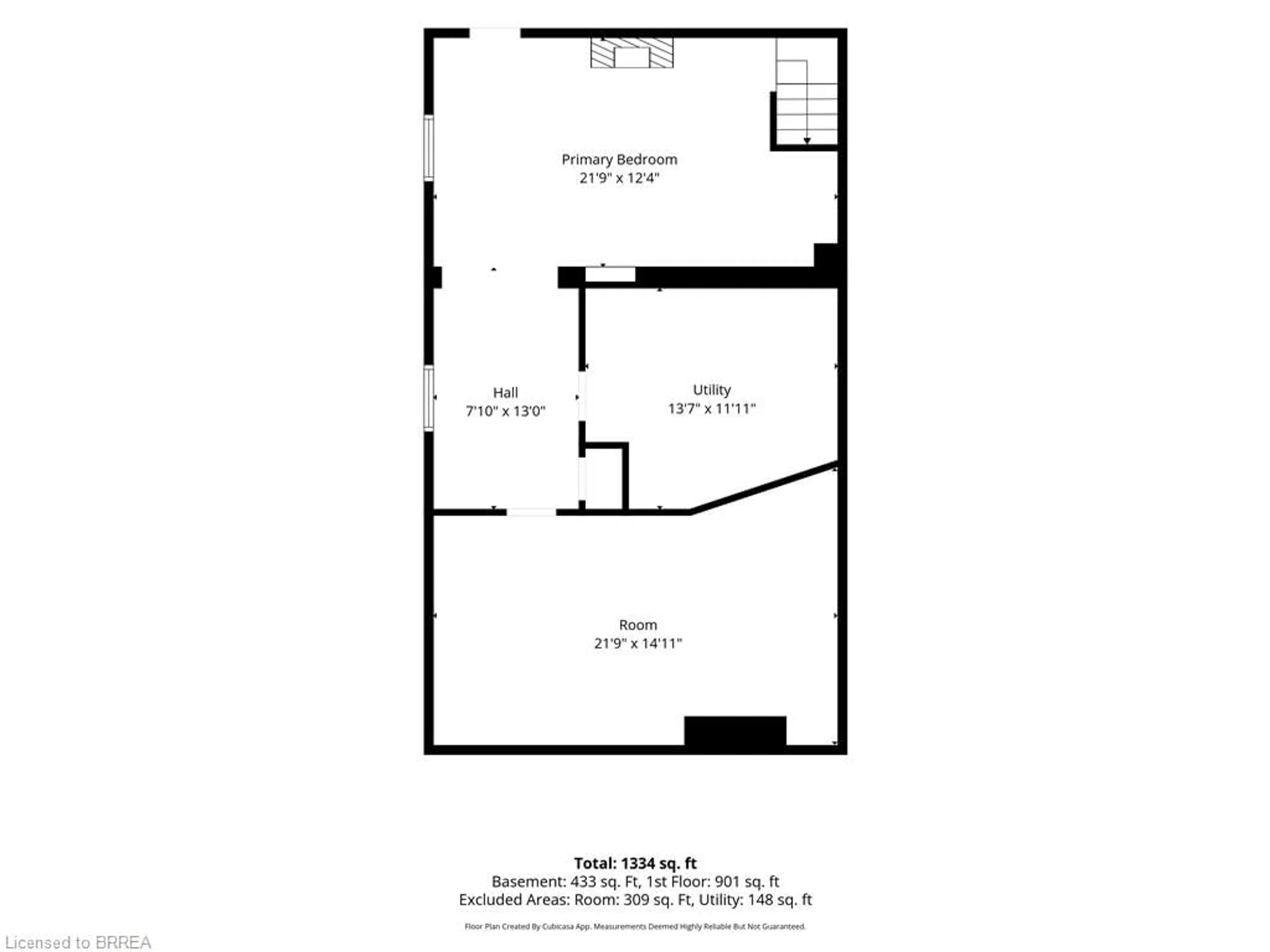 Floor plan for 17 Scarfe Ave, Brantford Ontario N3T 3P6
