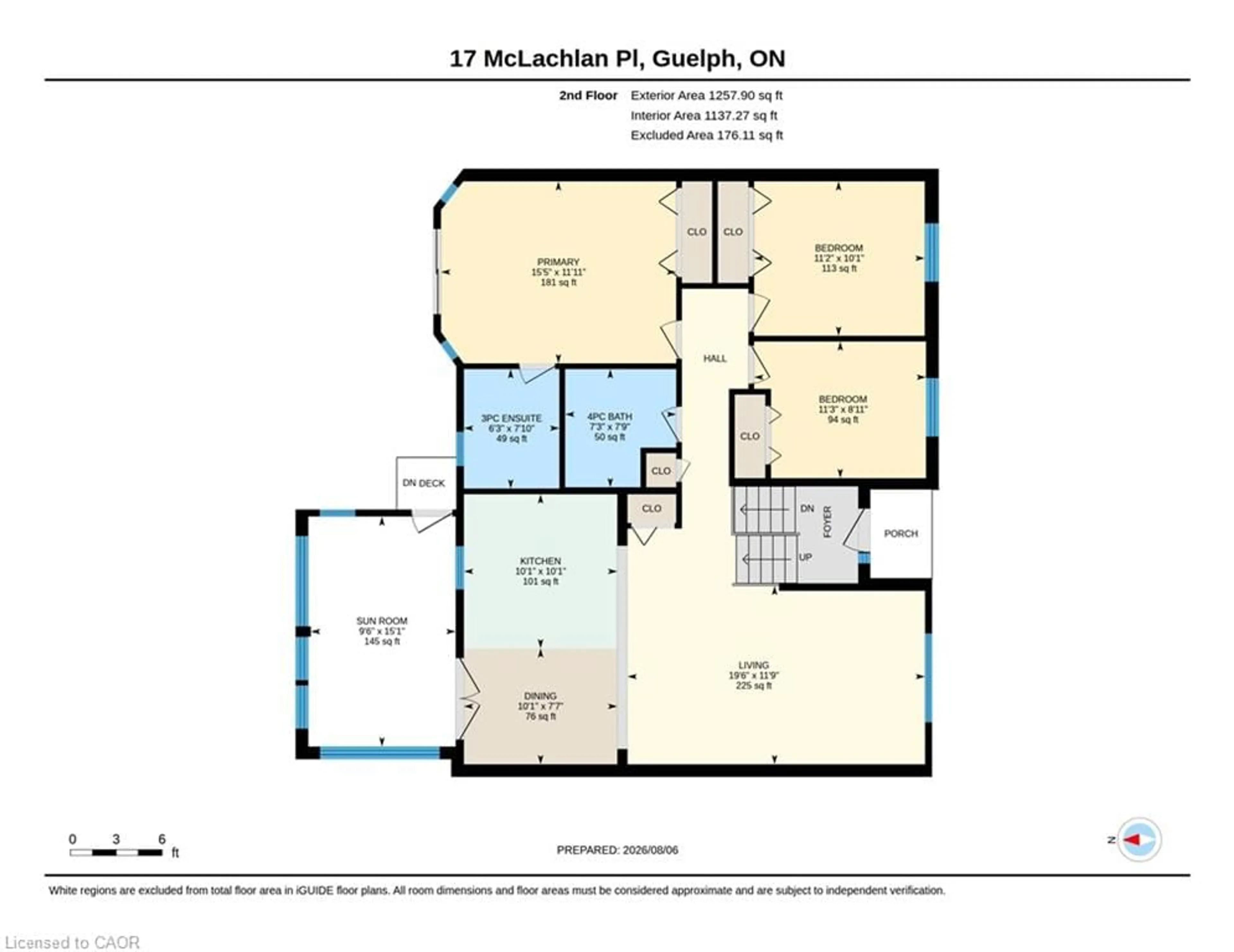 Floor plan for 17 Mclachlan Pl, Guelph Ontario N1H 8K3