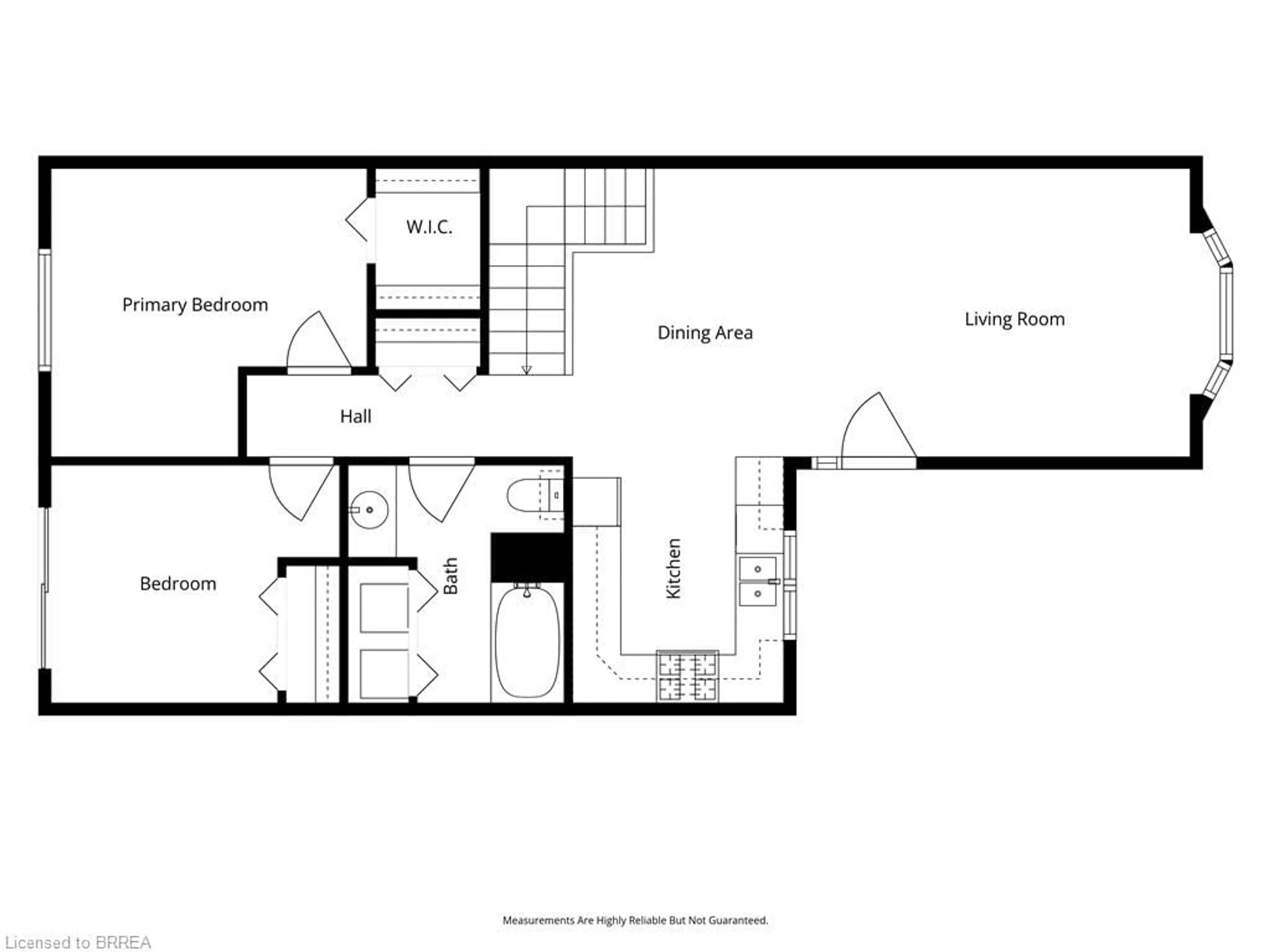 Floor plan for 1030 Colborne St #19, Brantford Ontario N3S 3T6