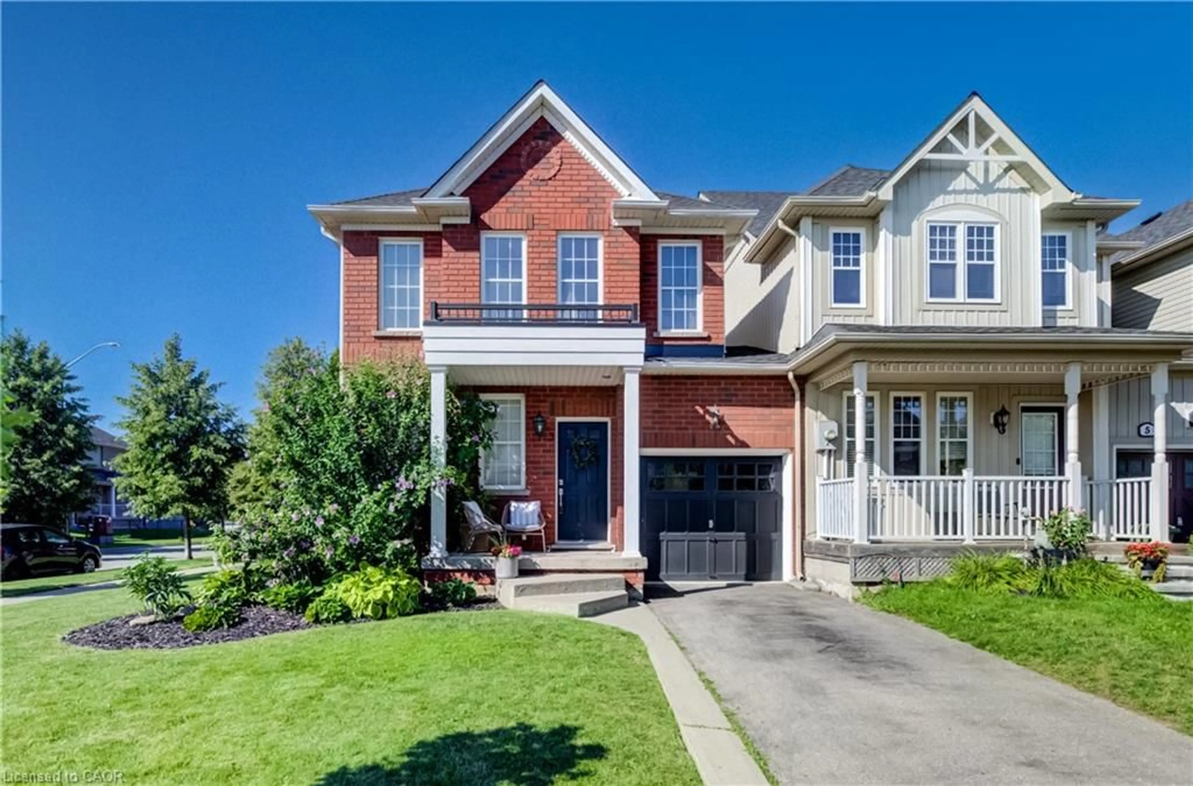 Home with brick exterior material, street for 3 Golden Iris Cres, Hamilton Ontario L0R 2H0