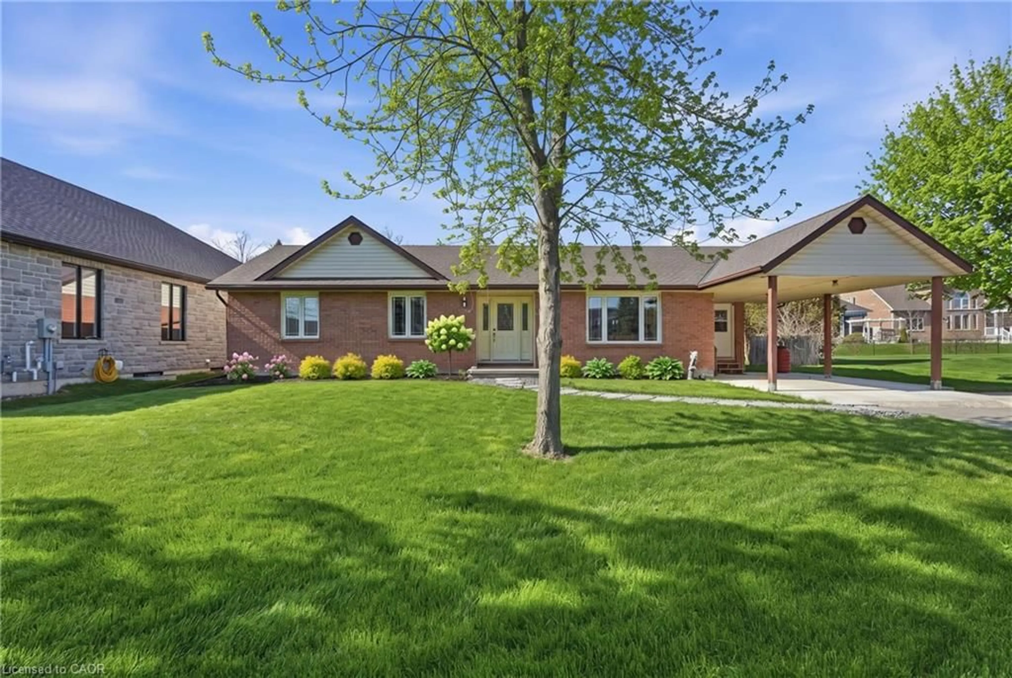 Home with brick exterior material, street for 133 New Lakeshore Rd, Port Dover Ontario N0A 1N3