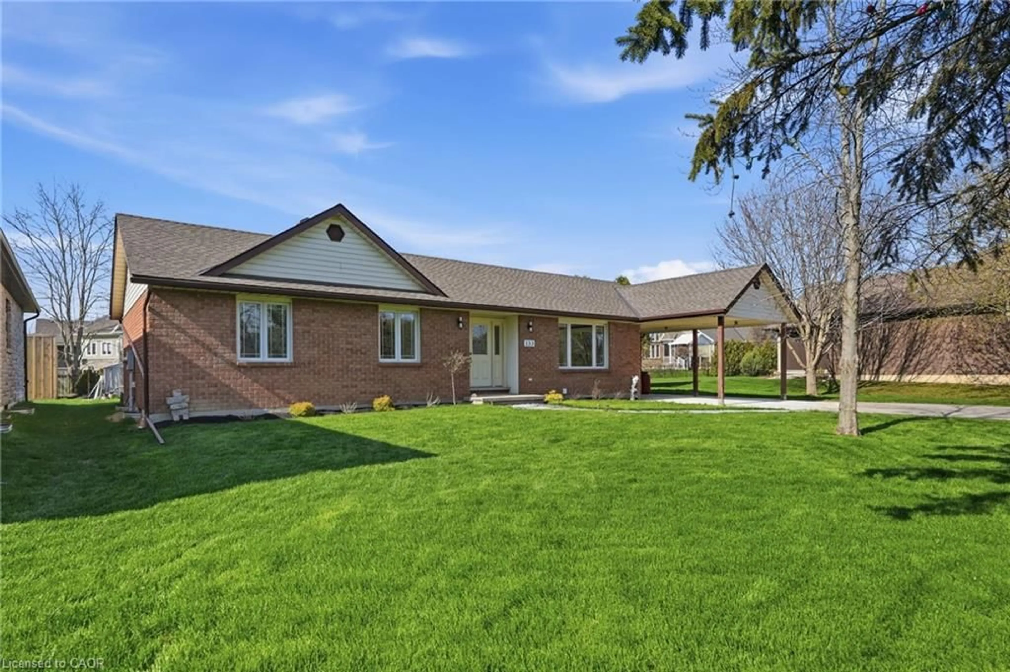 Home with brick exterior material, street for 133 New Lakeshore Rd, Port Dover Ontario N0A 1N3