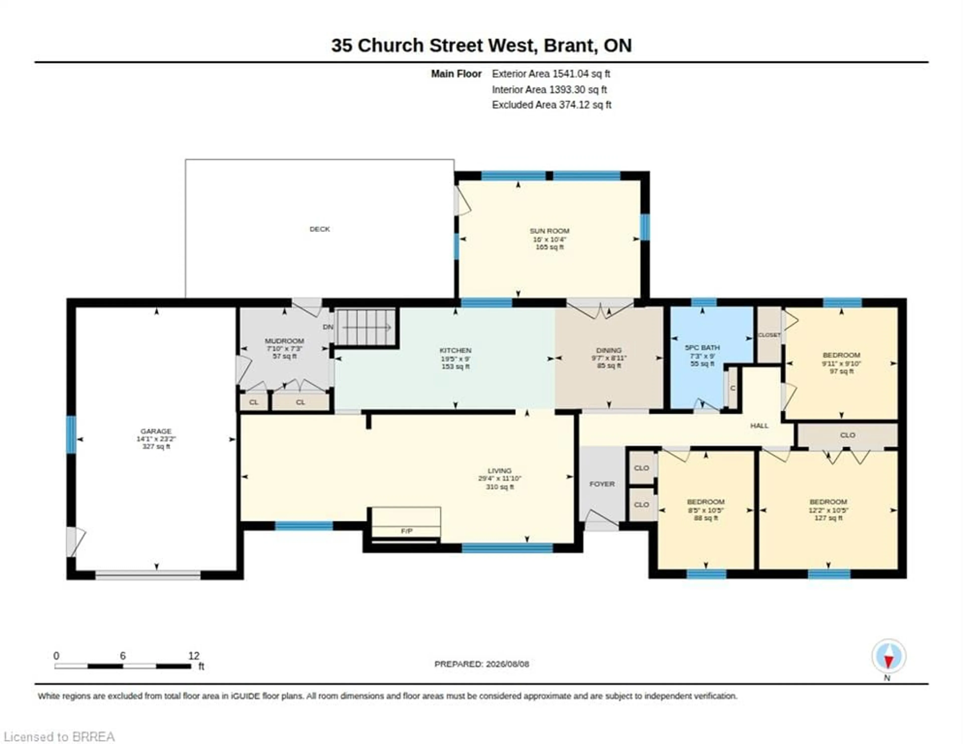 Floor plan for 35 Church St, Scotland Ontario N0E 1R0