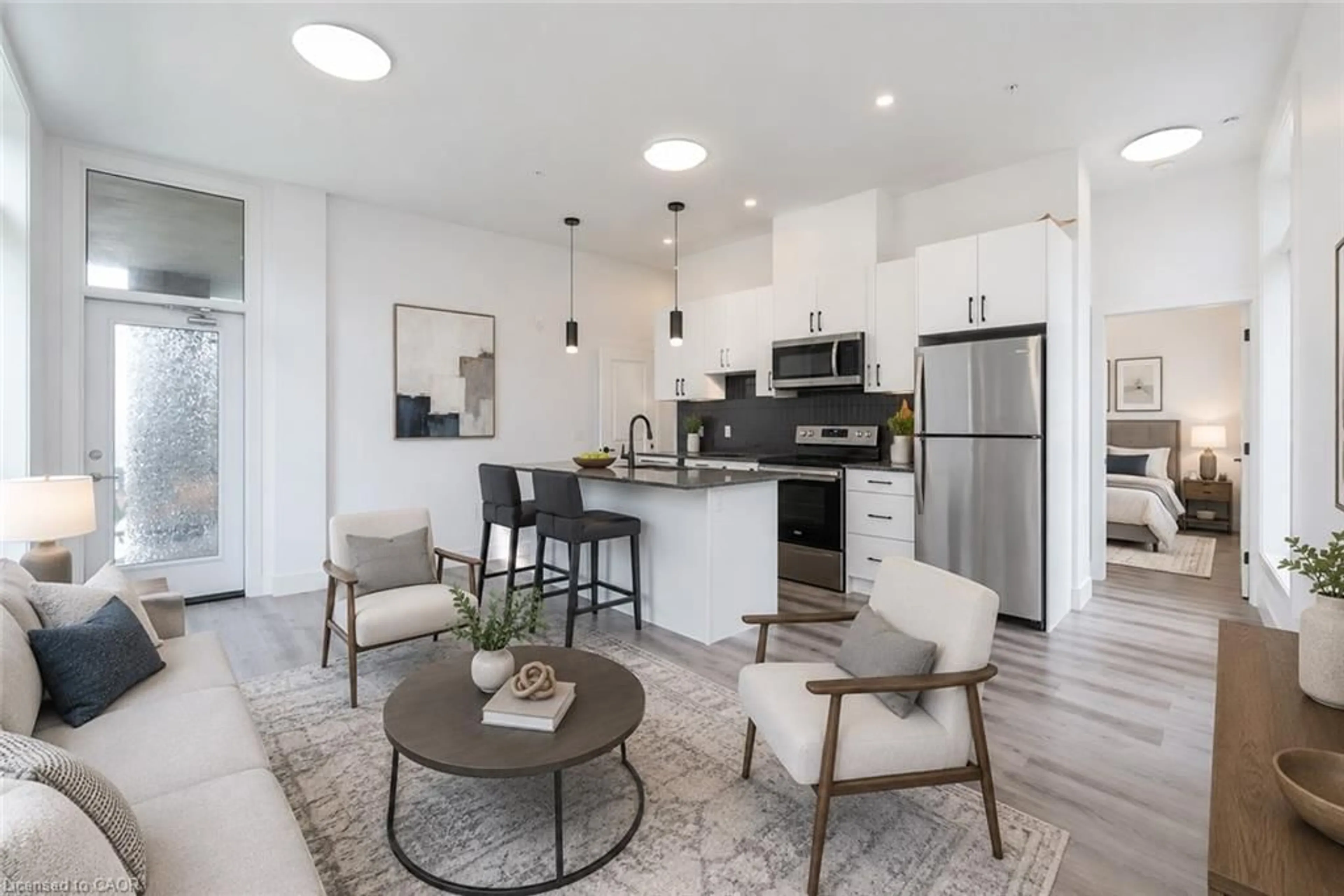 Open concept kitchen, unknown for 103 Roger St #102, Waterloo Ontario N2J 0G2