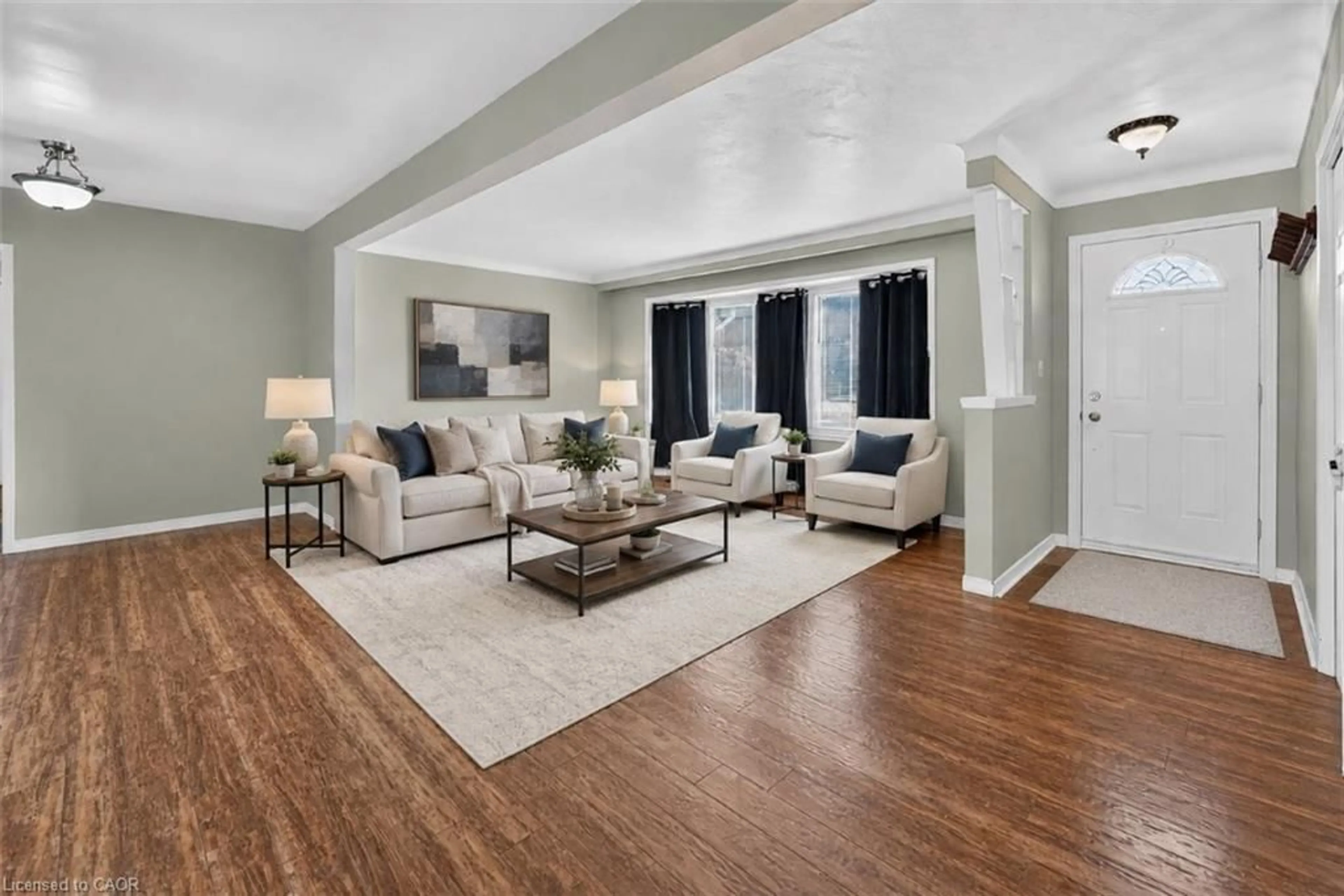 Living room with furniture, unknown for 4387 Jackson St, Beamsville Ontario L3J 0N9