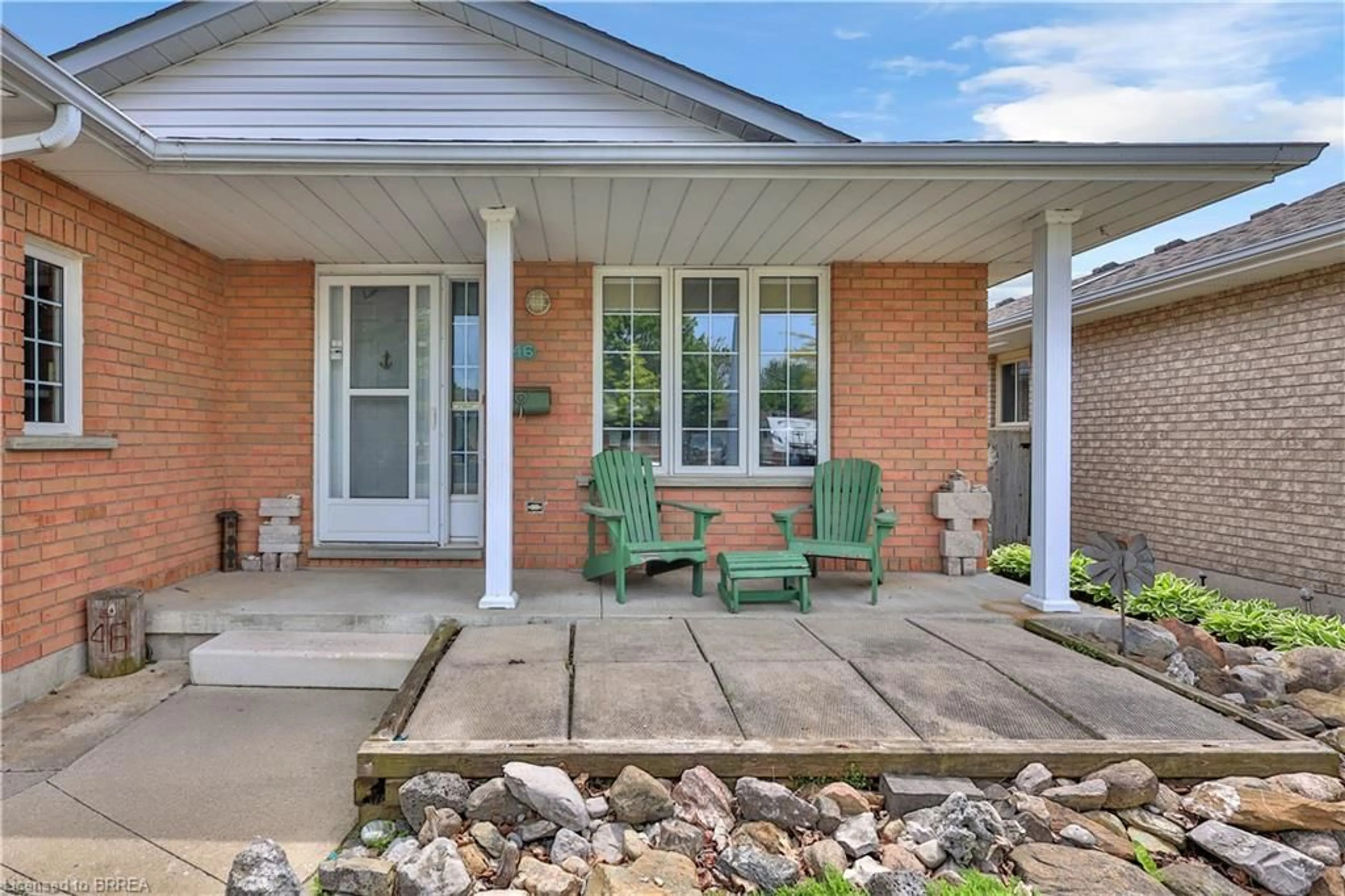Home with brick exterior material, street for 46 Anderson Ave, Simcoe Ontario N3Y 5K8