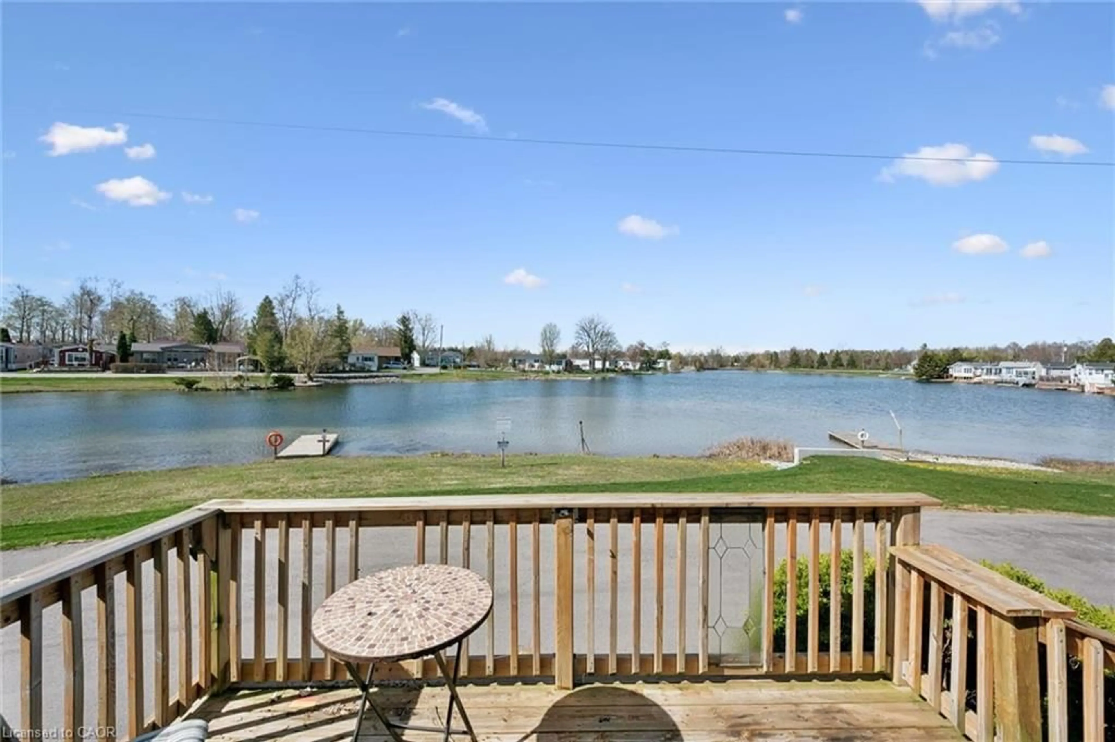 Patio, water/lake/river/ocean view for 27 Trillium Beach Dr, Puslinch Ontario N0B 2J0