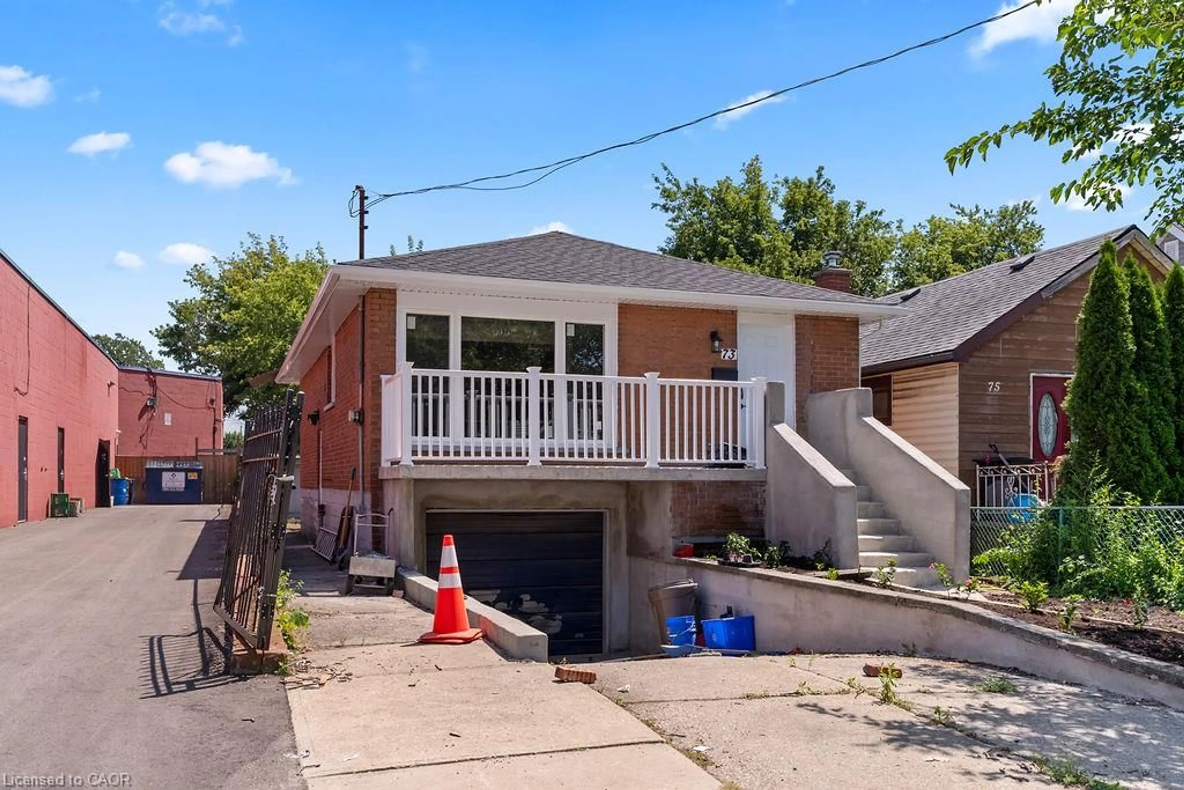 Home with brick exterior material, street for 73 Adair Ave, Hamilton Ontario L8K 3S4
