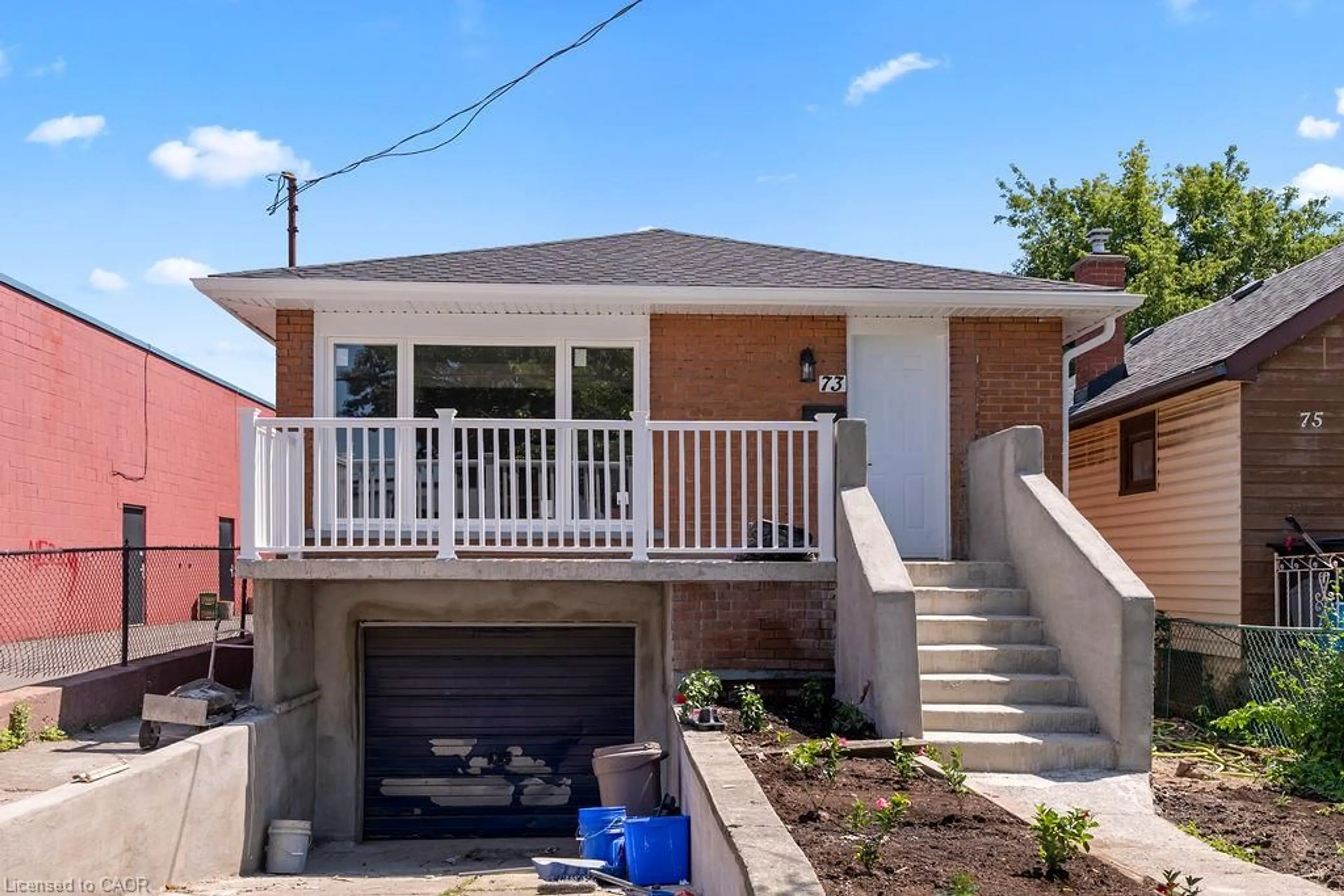 Home with brick exterior material, street for 73 Adair Ave, Hamilton Ontario L8K 3S4