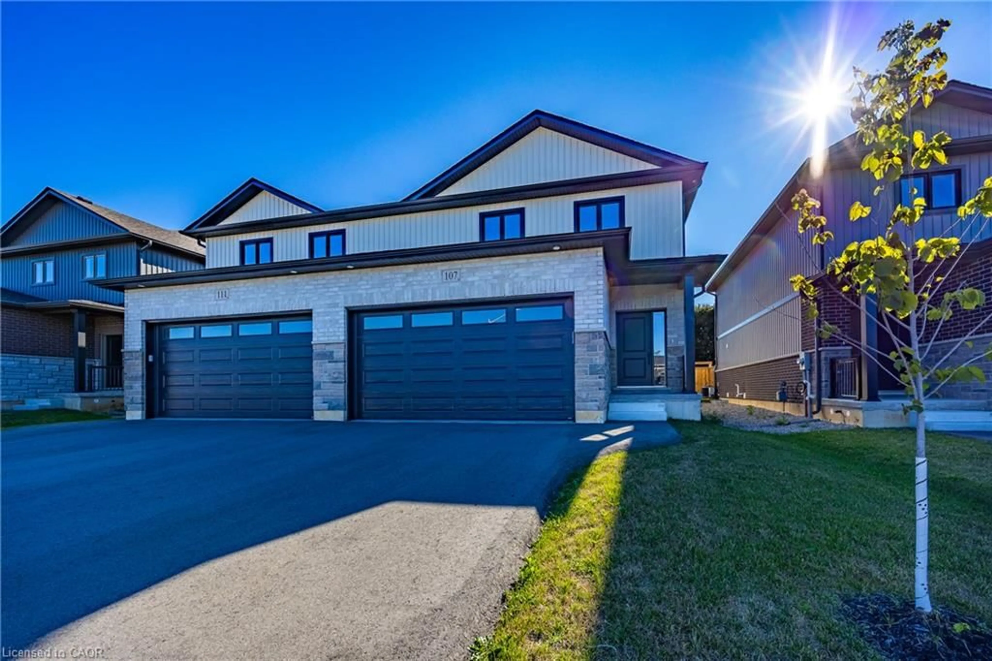 Home with brick exterior material, street for 107 Amber St, Waterford Ontario N0E 1Y0