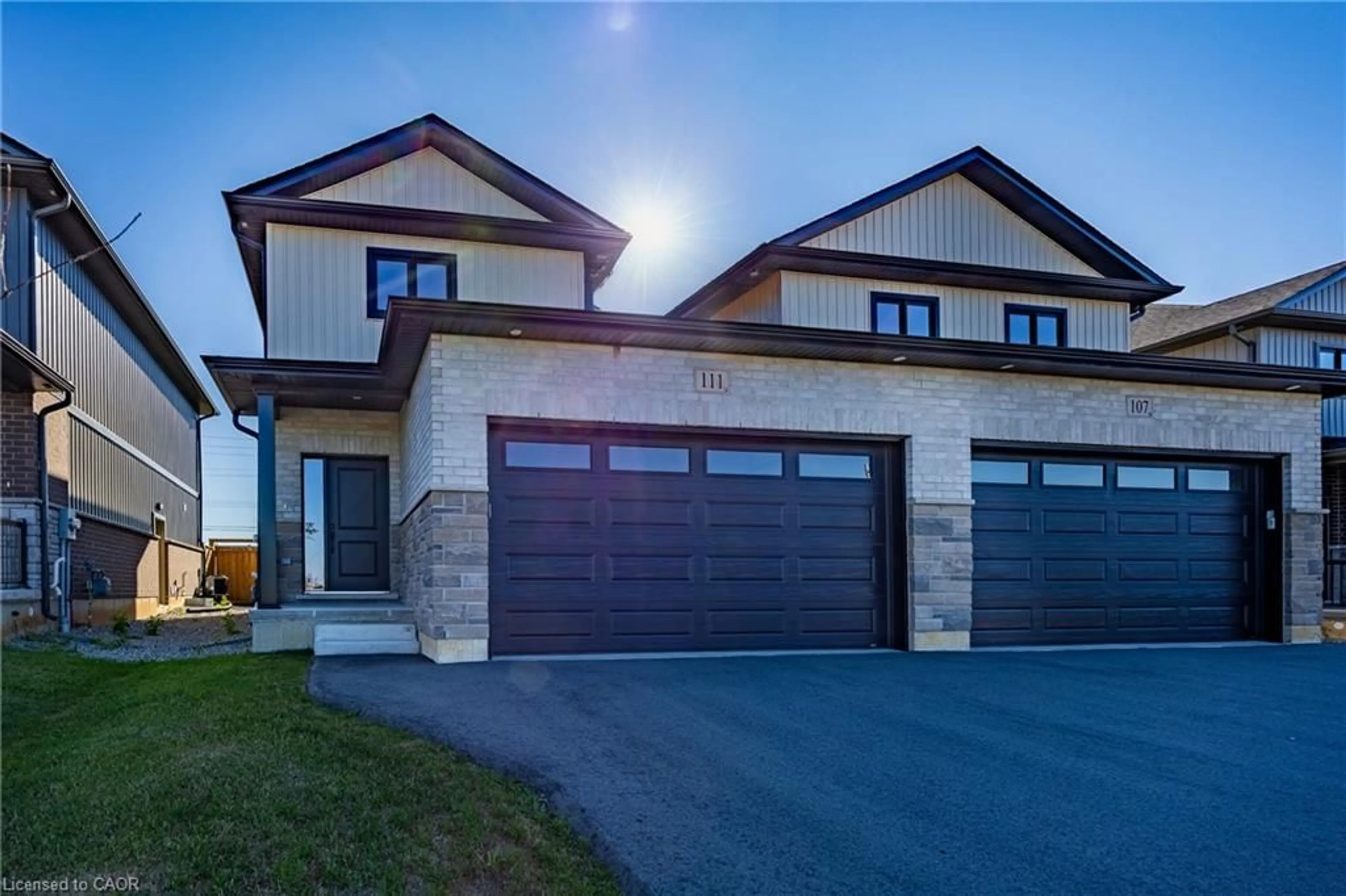 Home with brick exterior material, street for 111 Amber St, Waterford Ontario N0E 1Y0