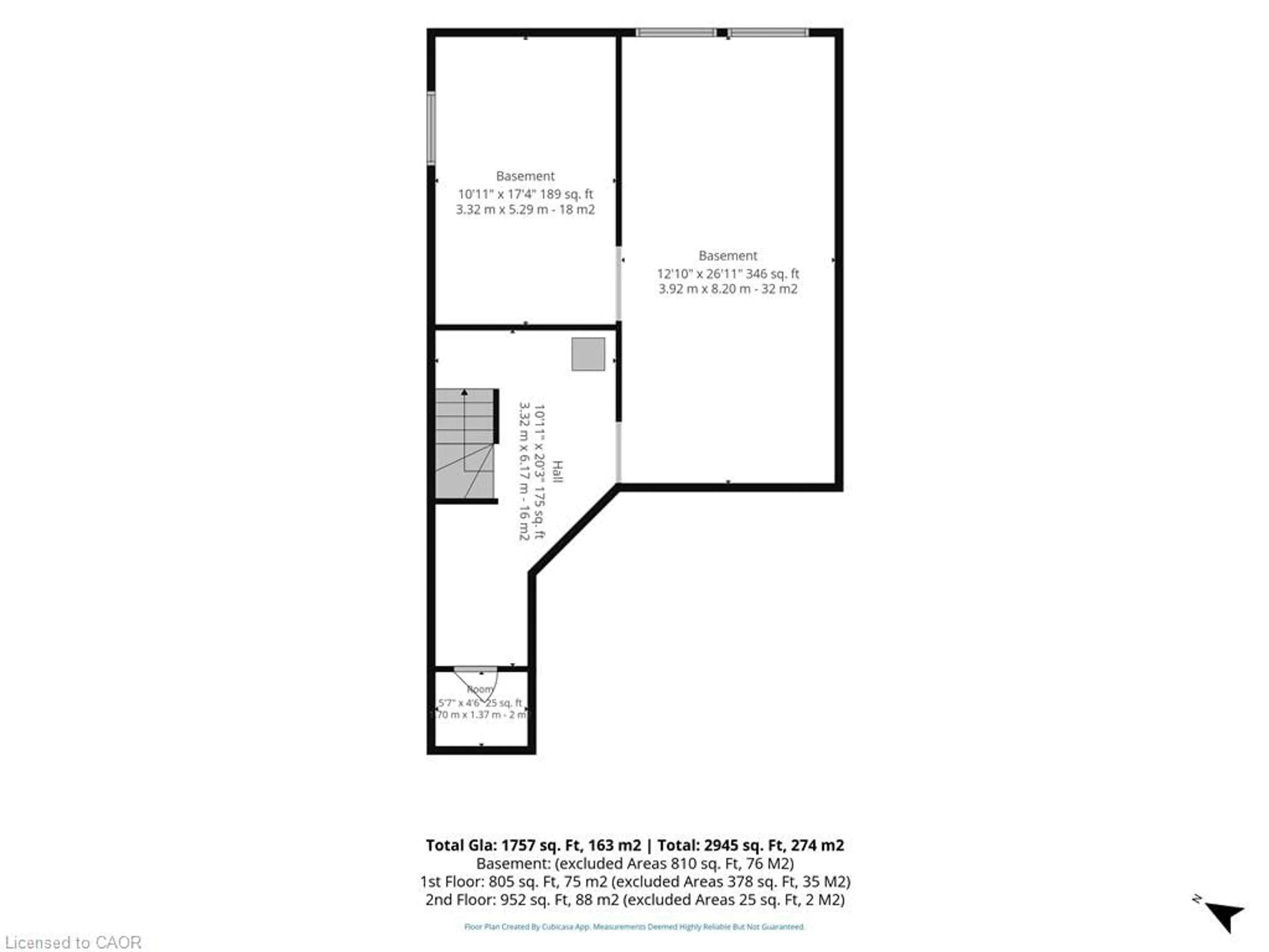 Floor plan for 111 Amber St, Waterford Ontario N0E 1Y0