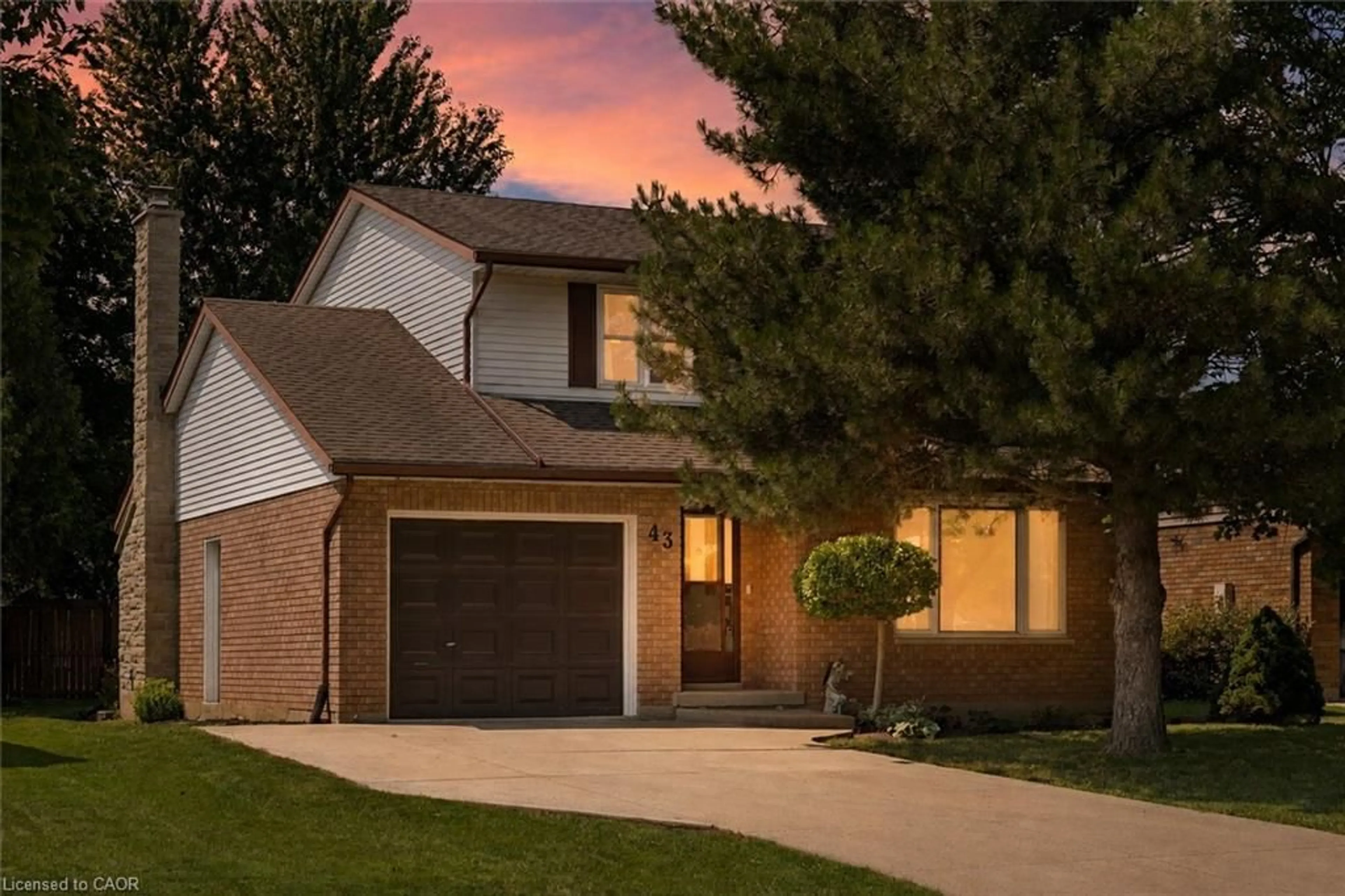 Home with brick exterior material, street for 43 Mcgregor St, Stratford Ontario N4Z 1G5
