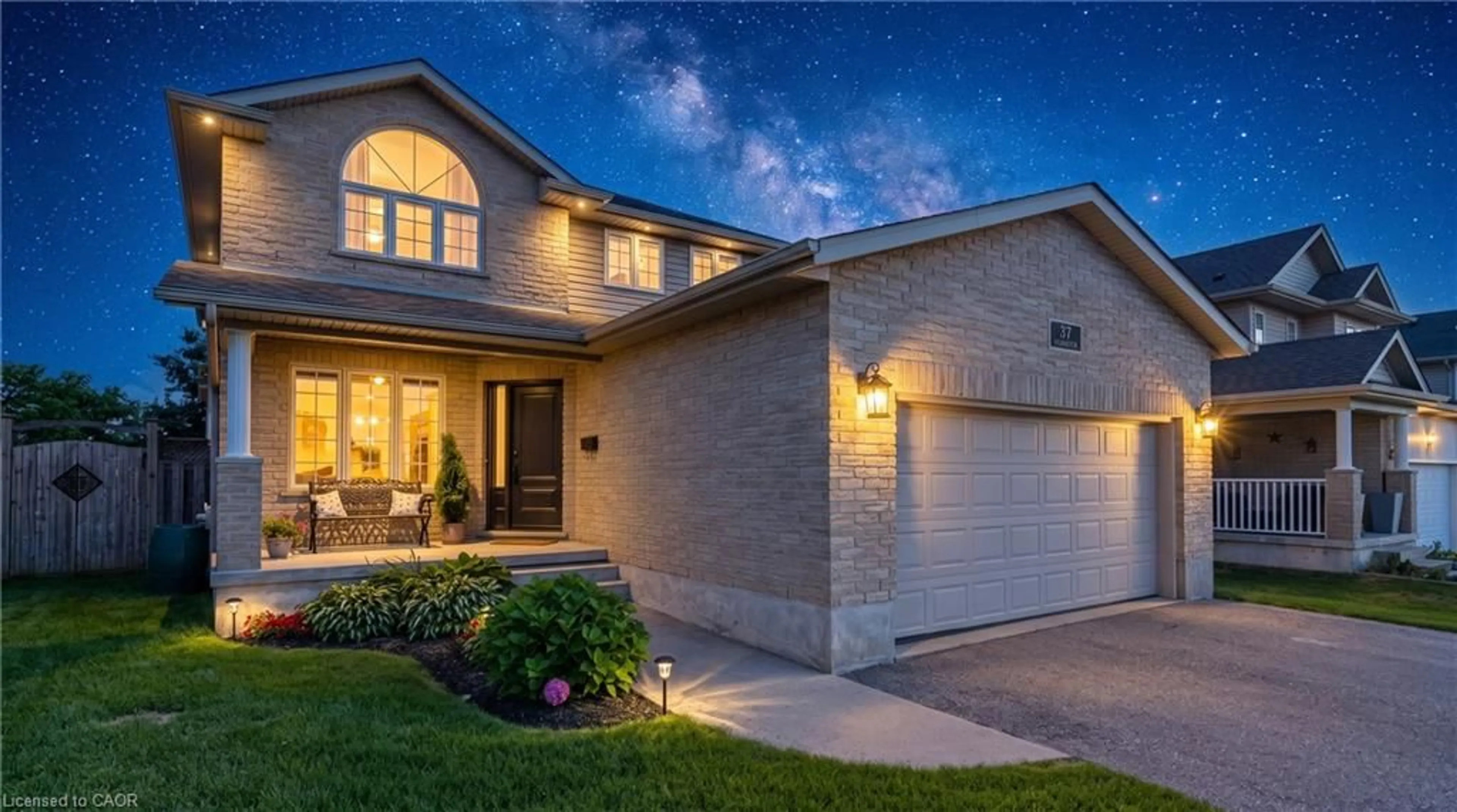 Home with brick exterior material, street for 37 Applewood St, Plattsville Ontario N0J 1S0