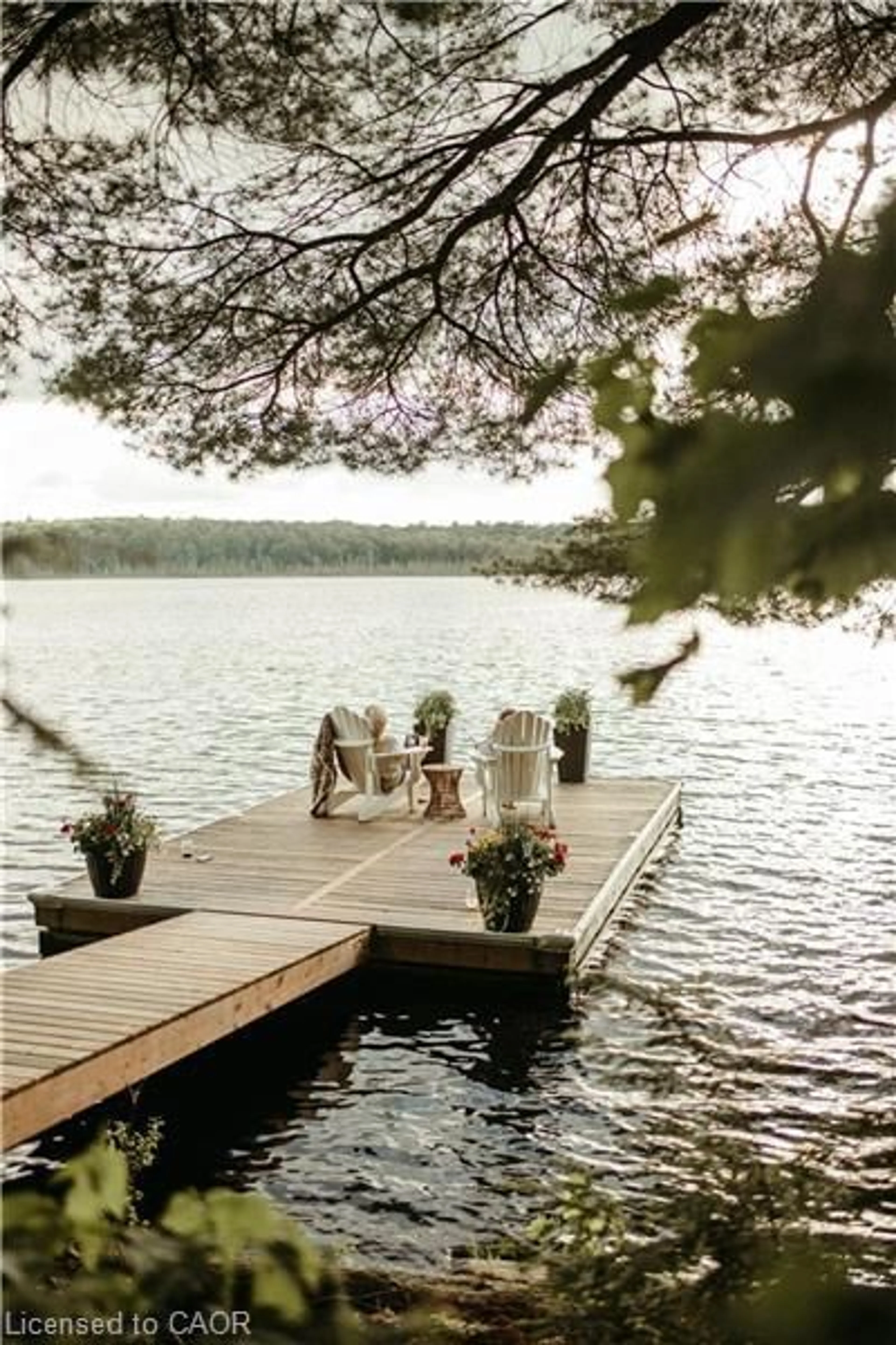 Patio, water/lake/river/ocean view for 3256 Machar Strong Boundary, Machar Ontario P0A 1X0