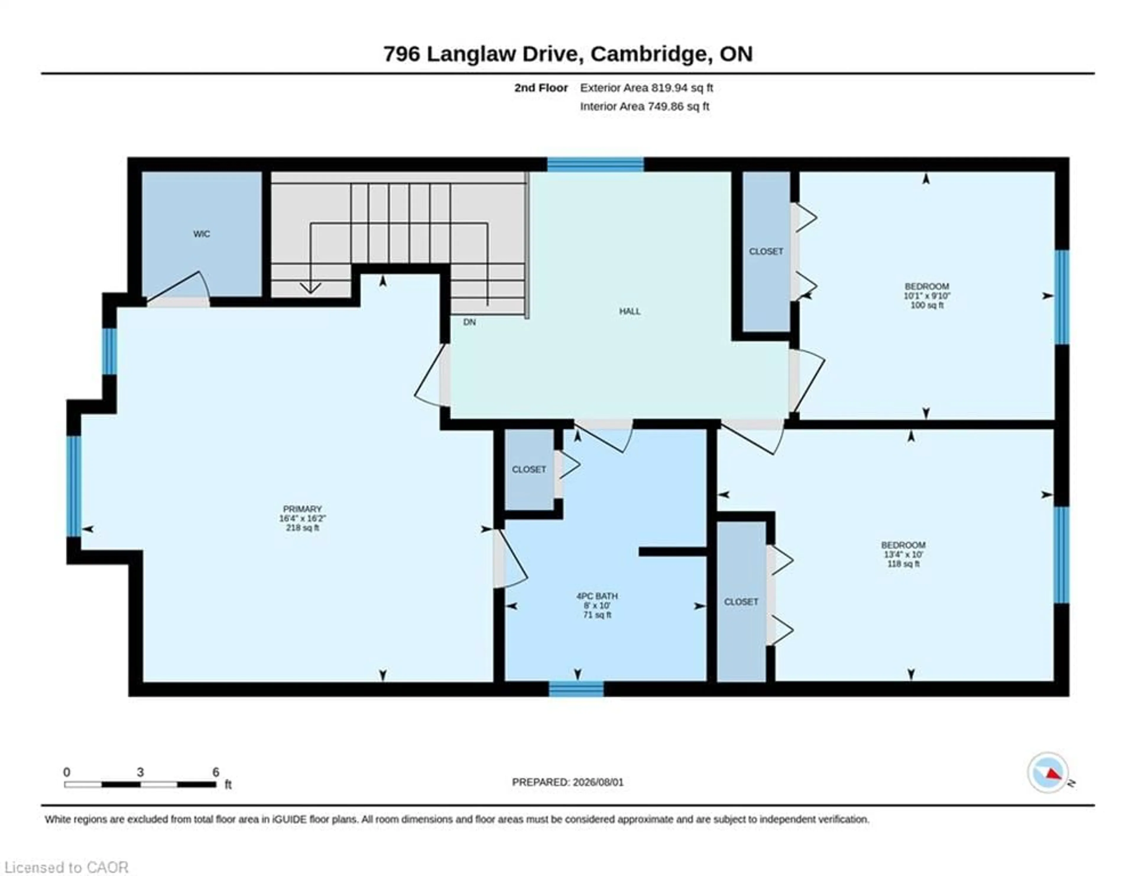 Floor plan for 496 Langlaw Dr, Cambridge Ontario N1P 1H8