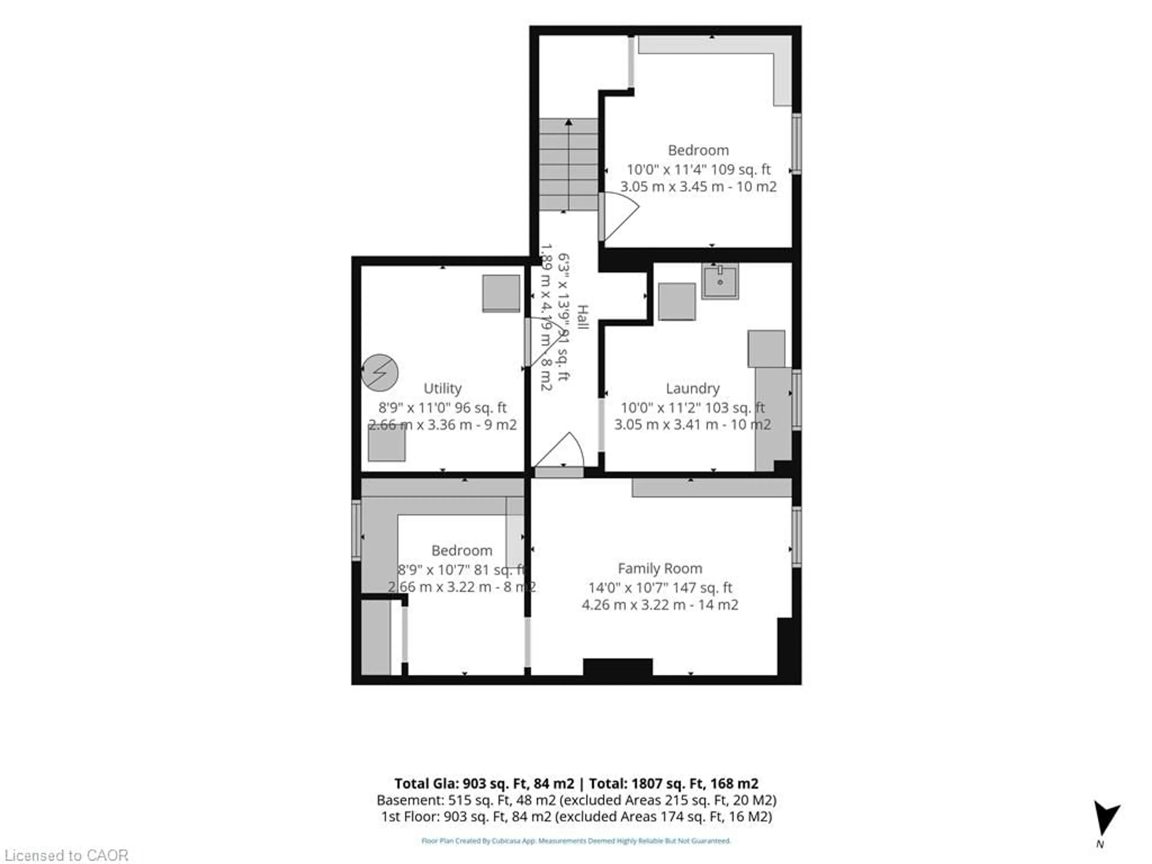 Floor plan for 82 Salisbury Ave, Brantford Ontario N3S 1N2