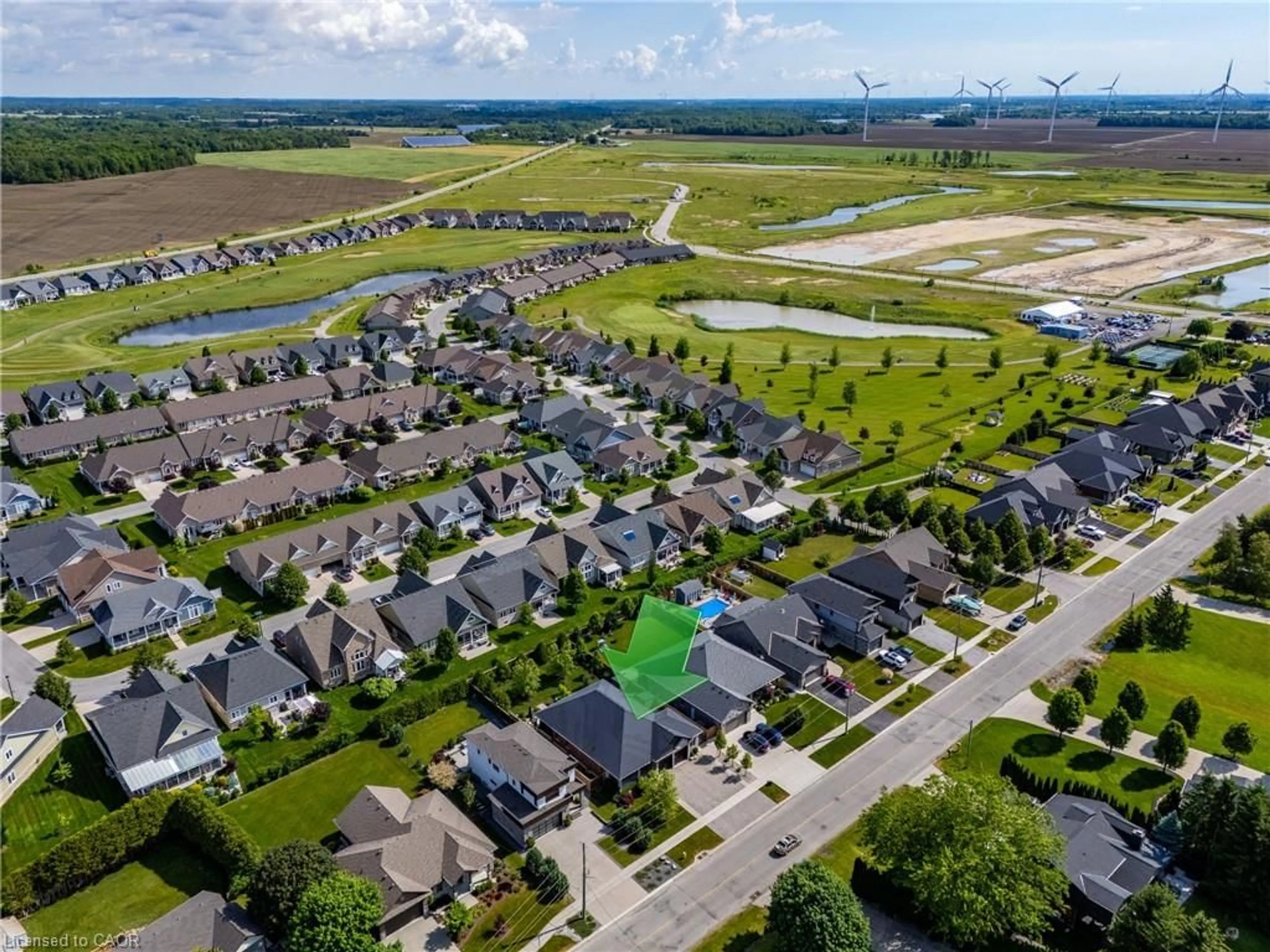 A pic from outside/outdoor area/front of a property/back of a property/a pic from drone, street for 139 New Lakeshore Rd, Port Dover Ontario N0A 1N3
