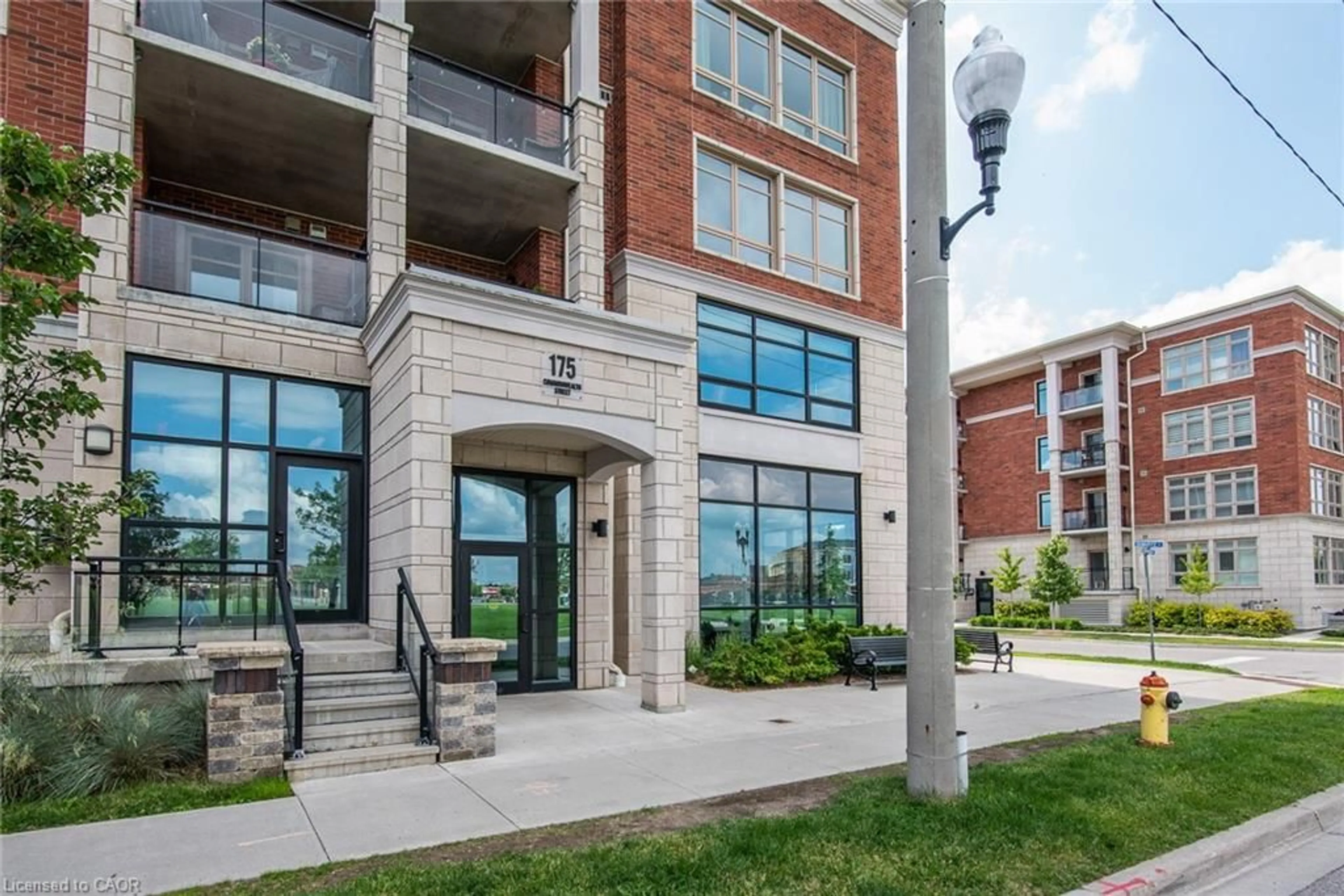 Home with brick exterior material, building for 175 Commonwealth St #210, Kitchener Ontario N2E 0H4