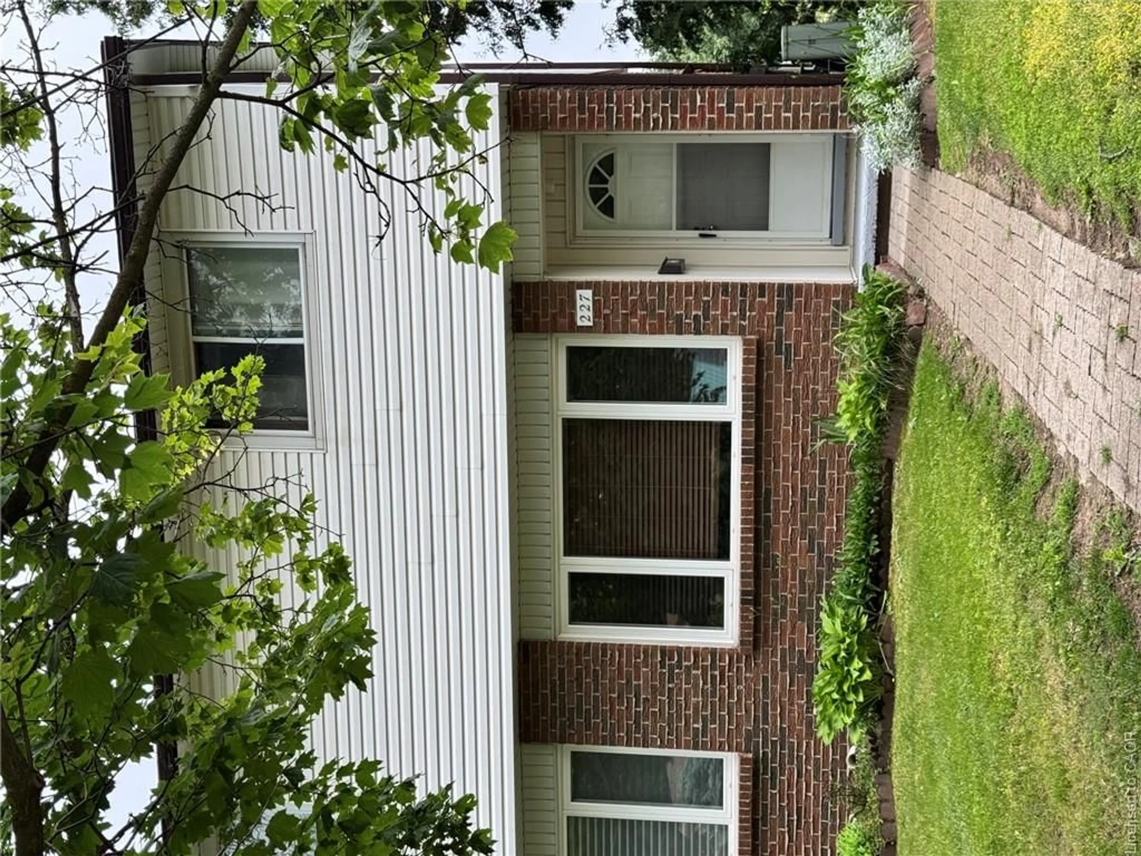 Home with brick exterior material, street for 227 Fergus Ave #1, Kitchener Ontario N2A 2H6