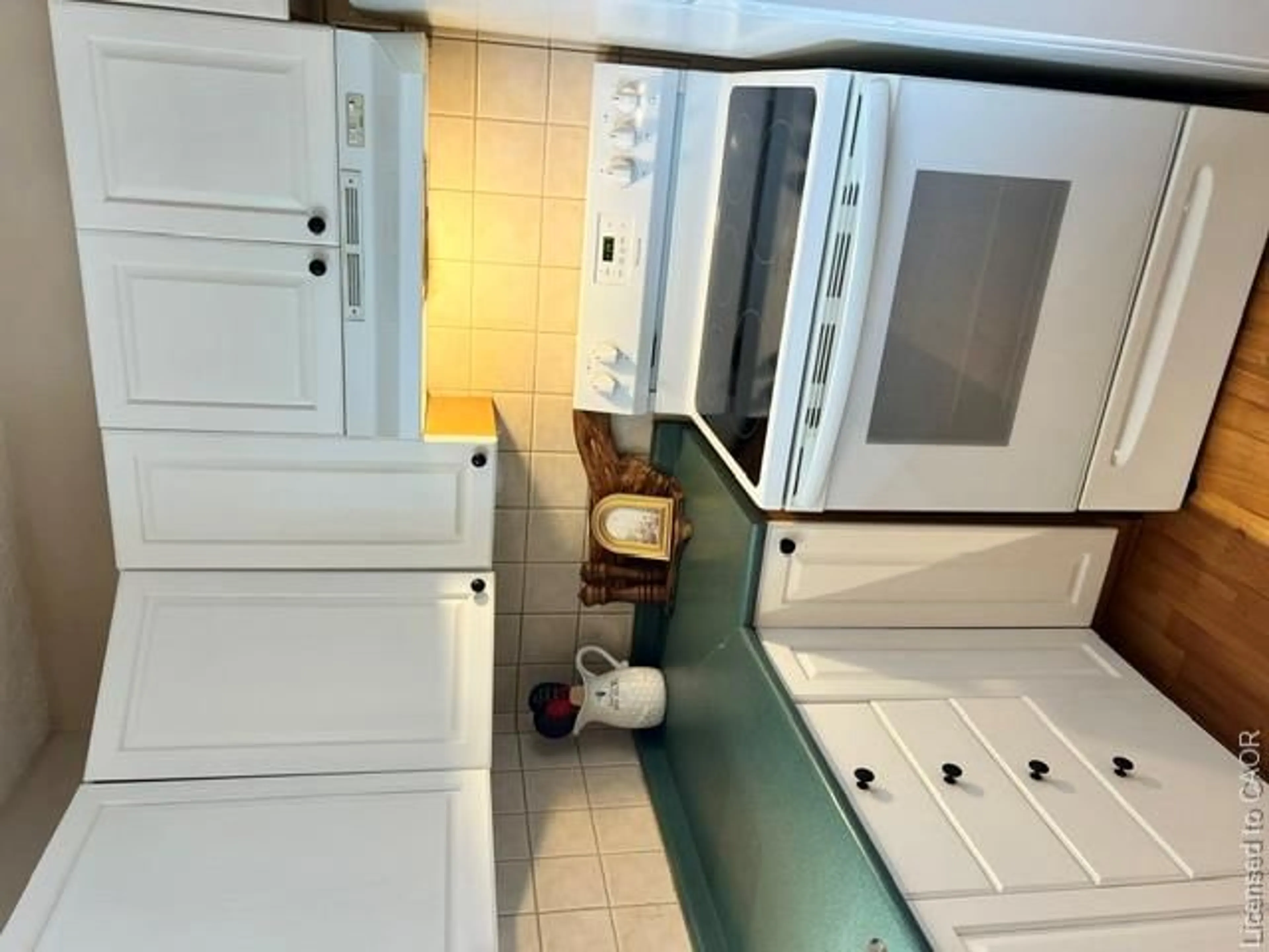 Kitchen with laundary machines, unknown for 227 Fergus Ave #1, Kitchener Ontario N2A 2H6
