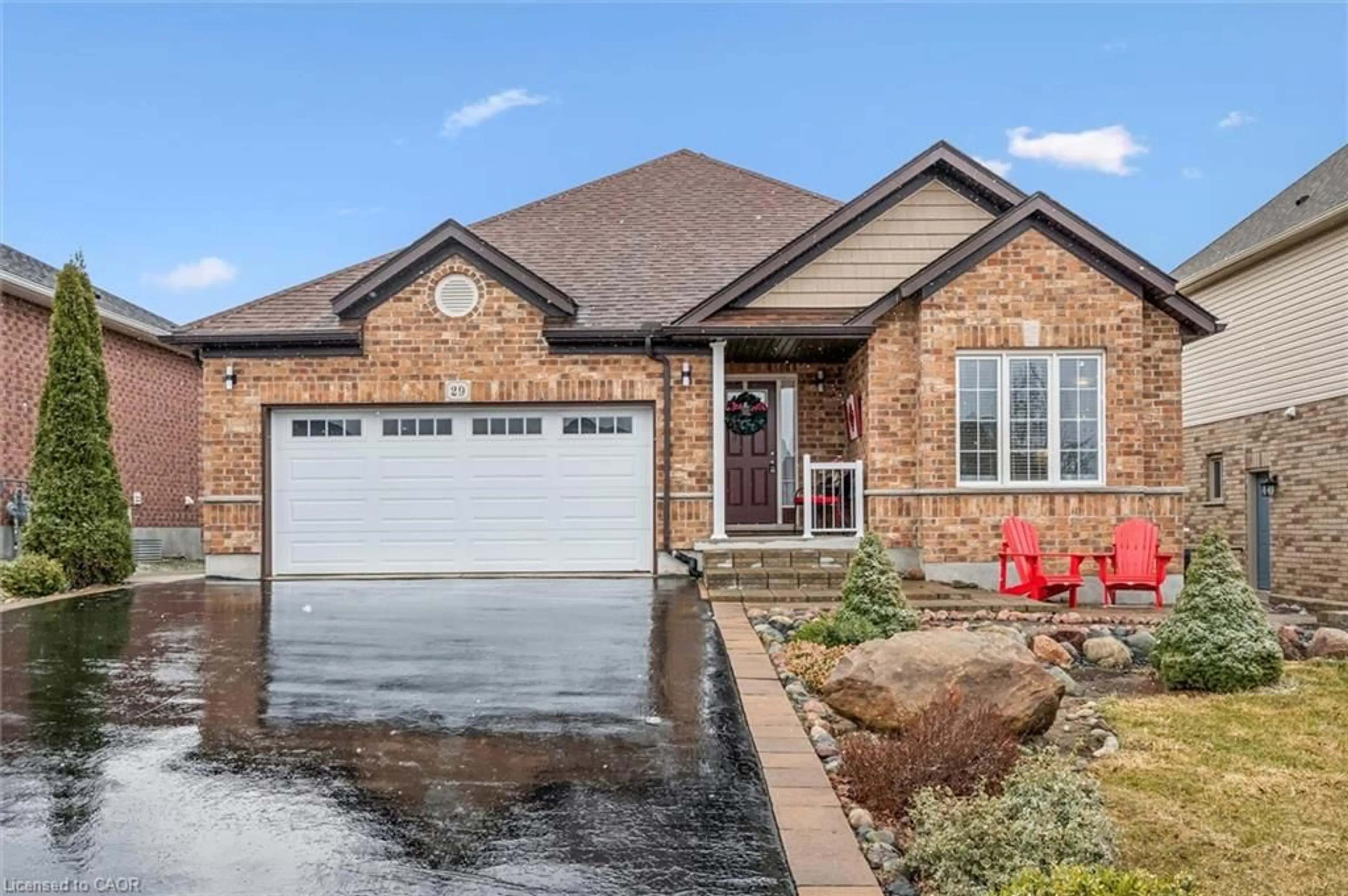 Home with brick exterior material, street for 29 English Cres, Plattsville Ontario N0J 1S0