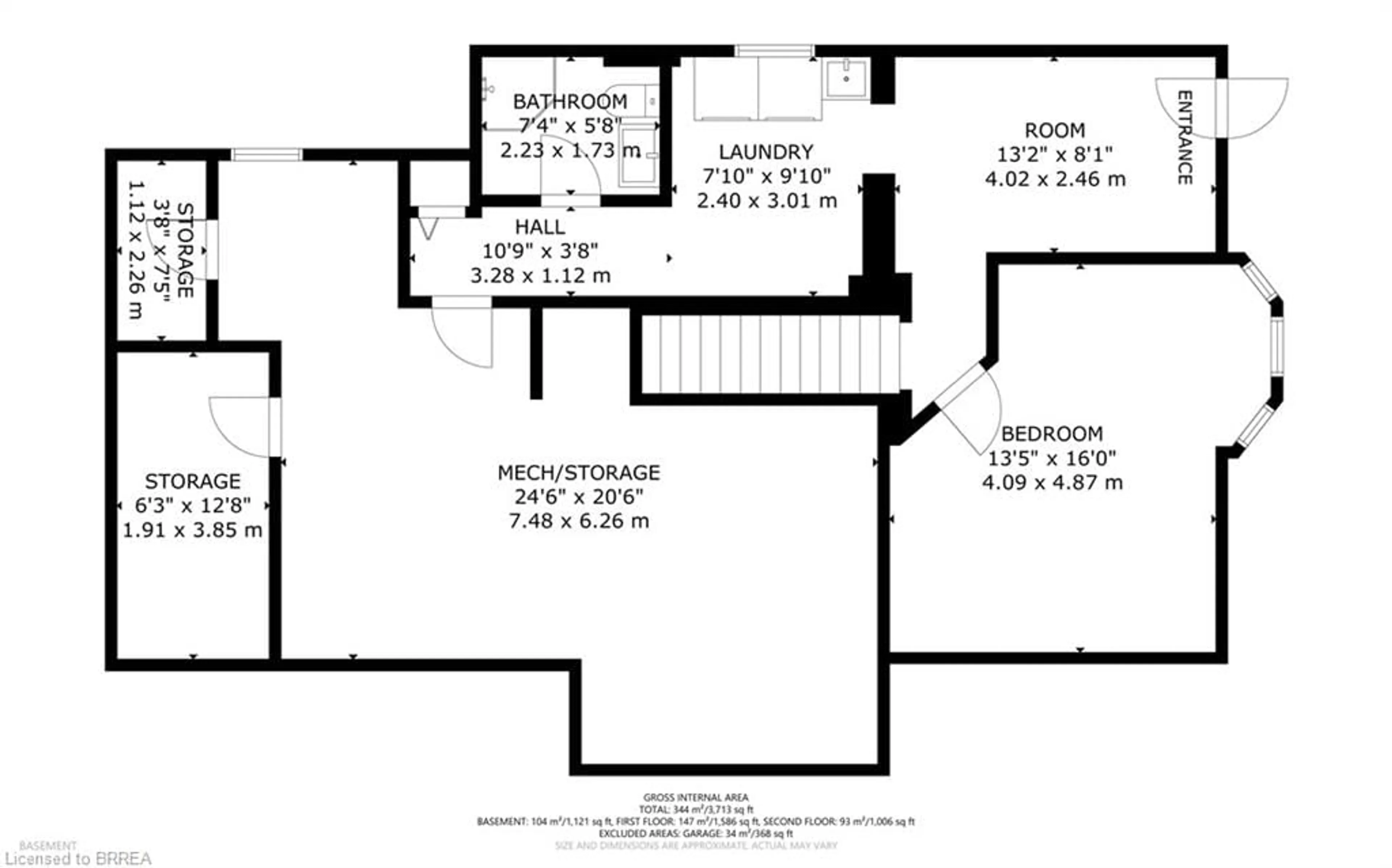Floor plan for 19 Inwood Dr, Brantford Ontario N3T 5J5
