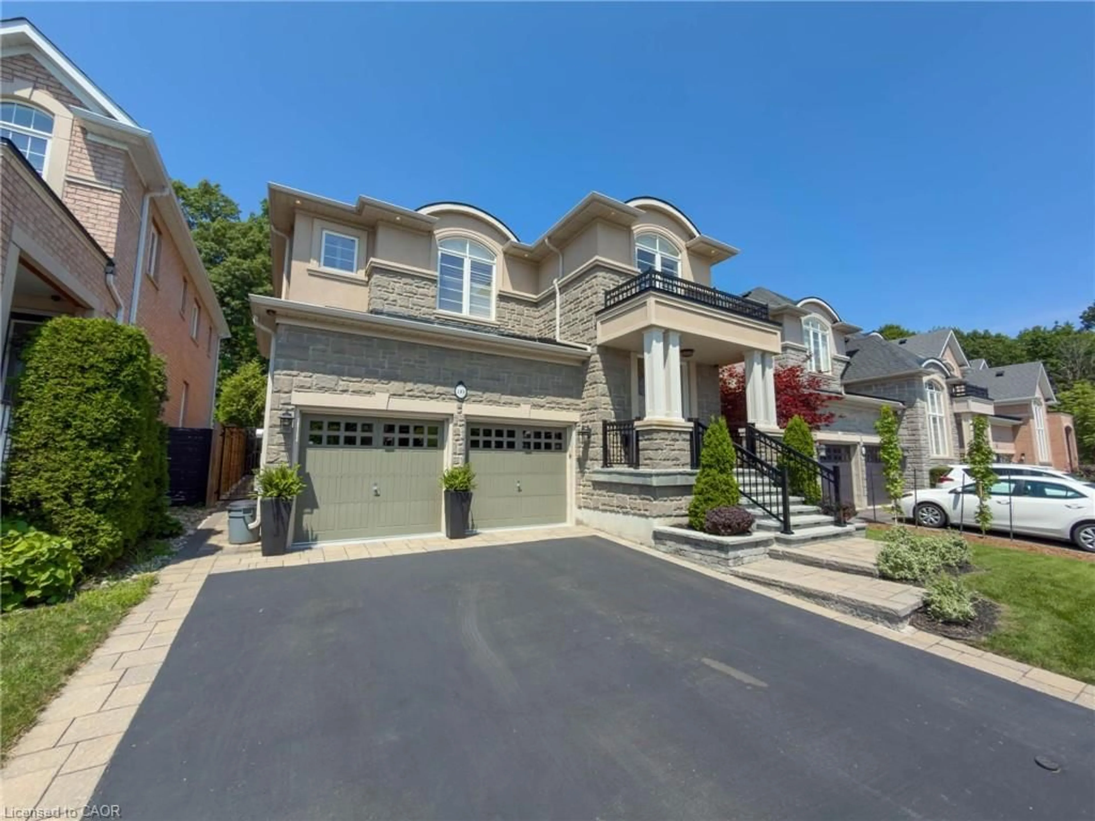 Home with brick exterior material, street for 80 Sutherland Cres, Ancaster Ontario L9K 0G9