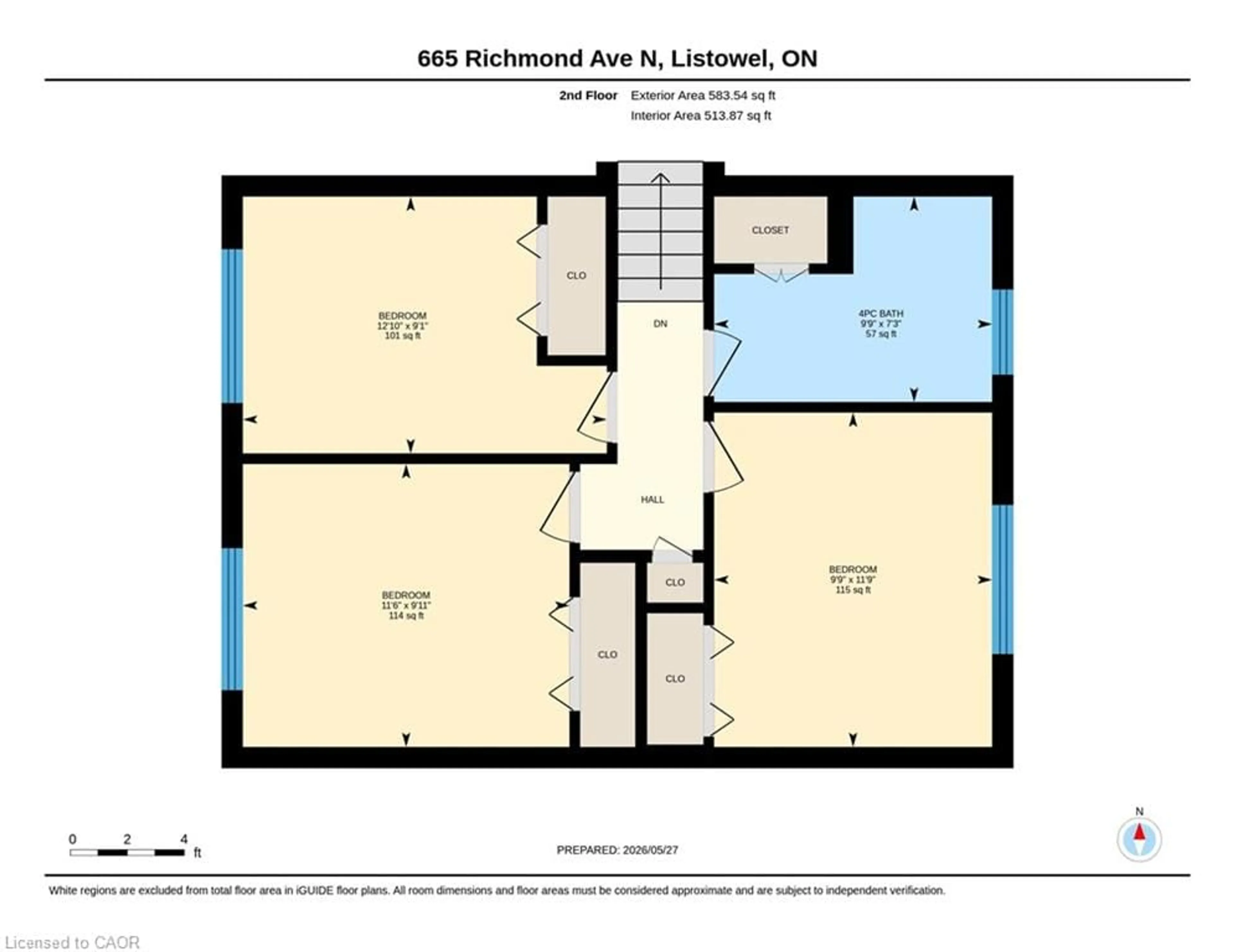 Floor plan for 665 Richmond Ave, Listowel Ontario N4W 2Z6