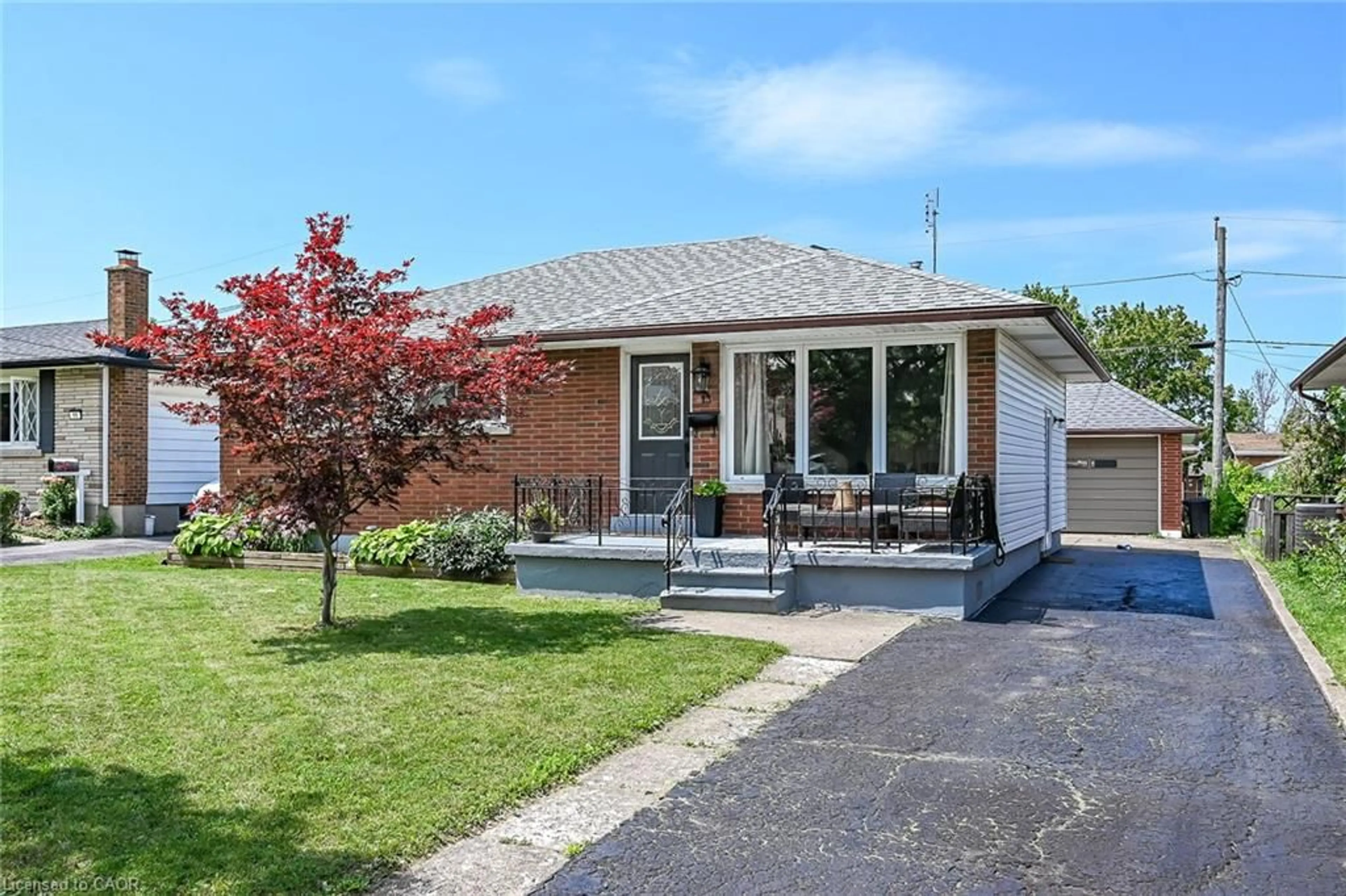 Home with brick exterior material, street for 13 Allanburg Rd, St. Catharines Ontario L2T 2R8