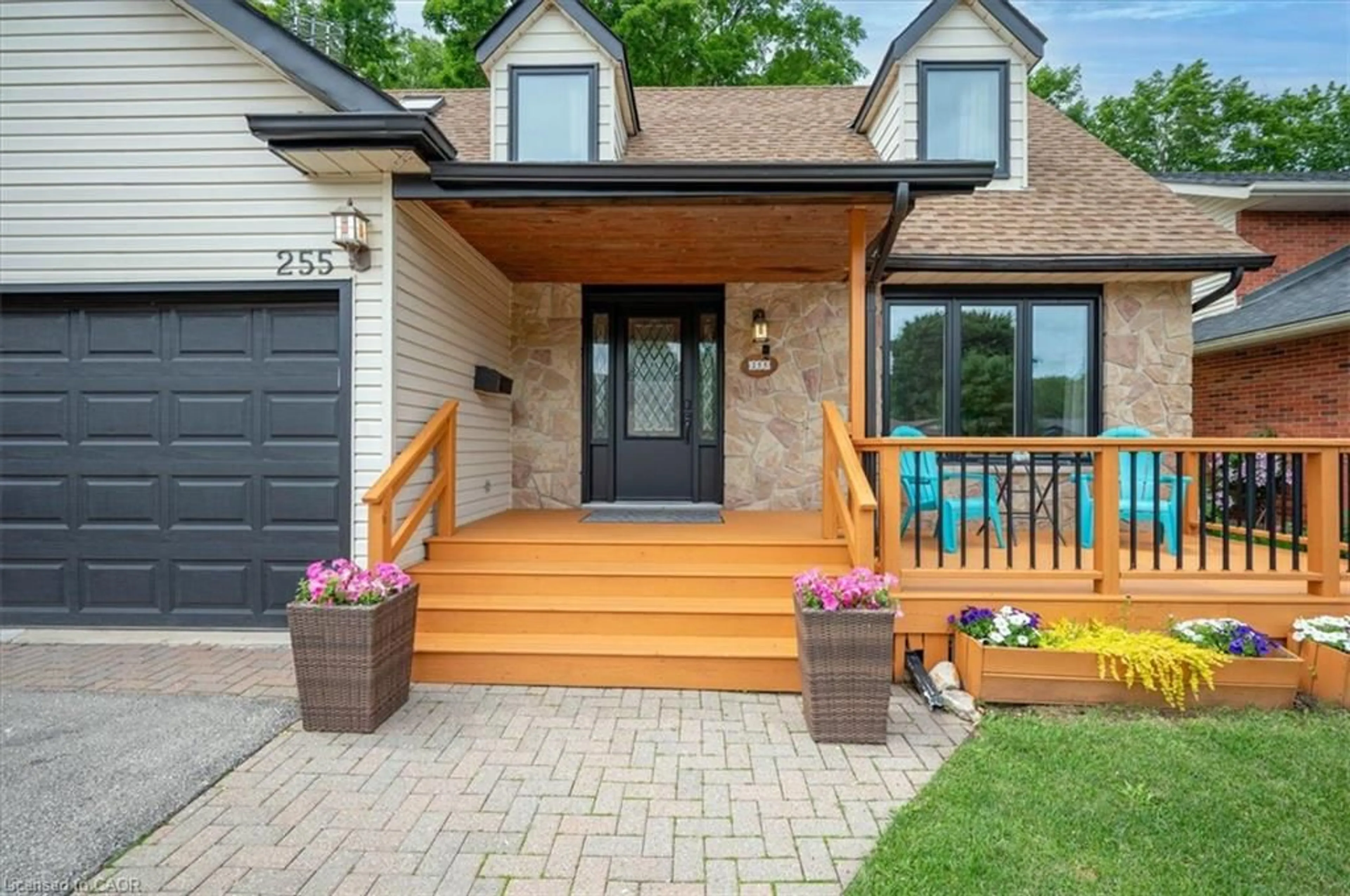 Home with brick exterior material, street for 255 West Acres Dr, Guelph Ontario N1H 7N9