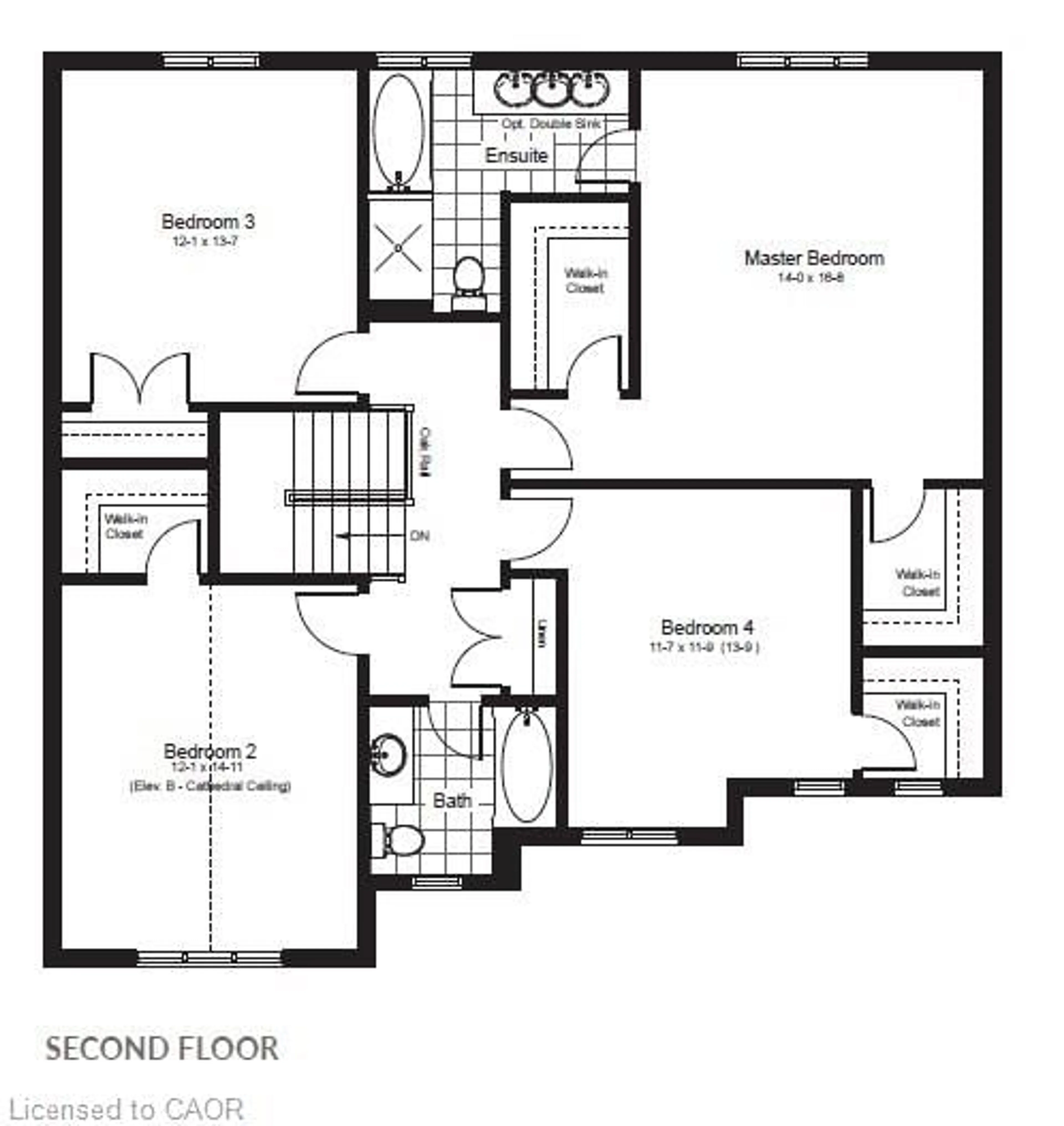 Floor plan for 164 Applewood St, Plattsville Ontario N3C 2V4