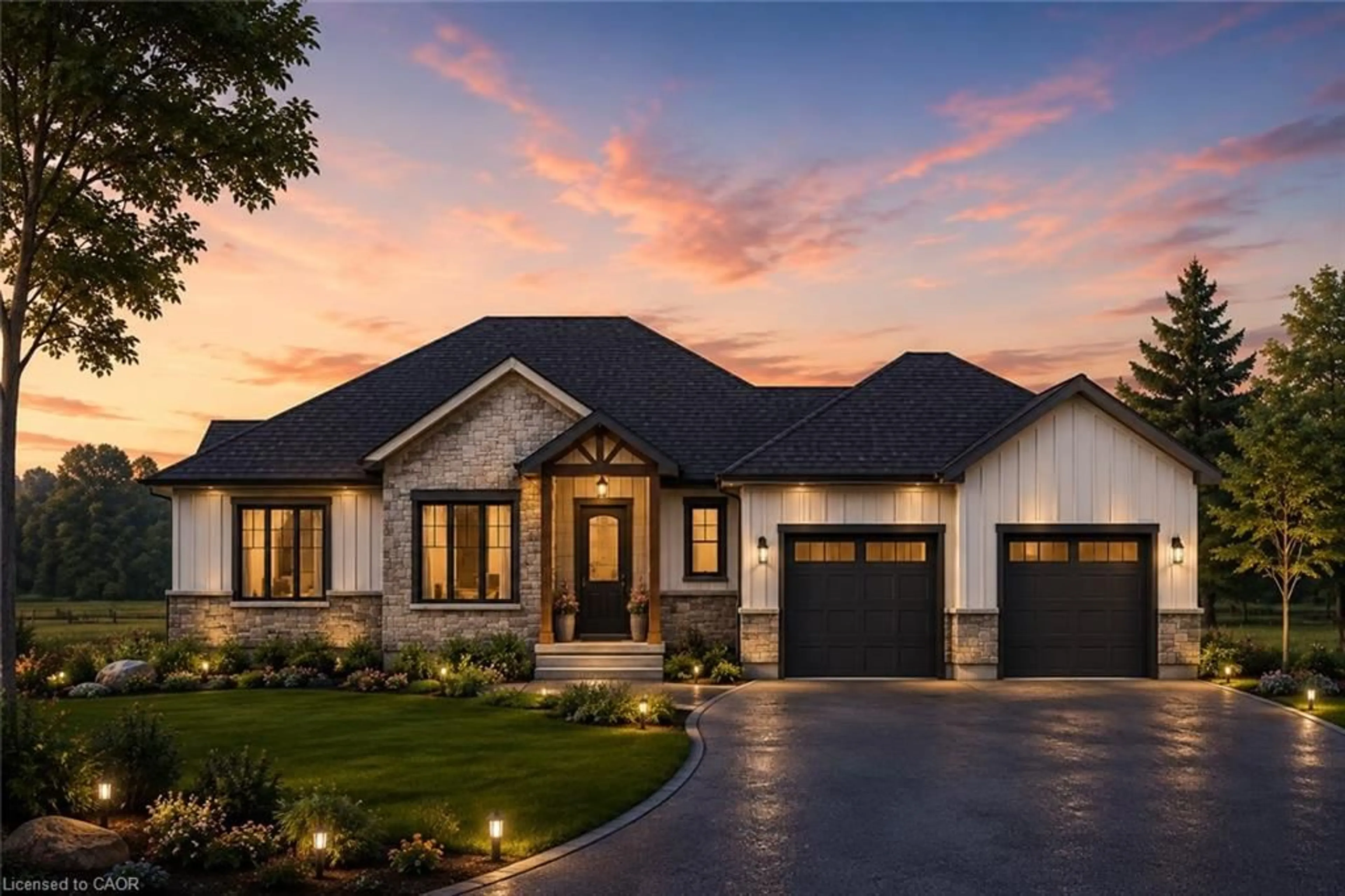 Home with brick exterior material, street for 18 Priddle Dr, Langton Ontario N0E 1G0