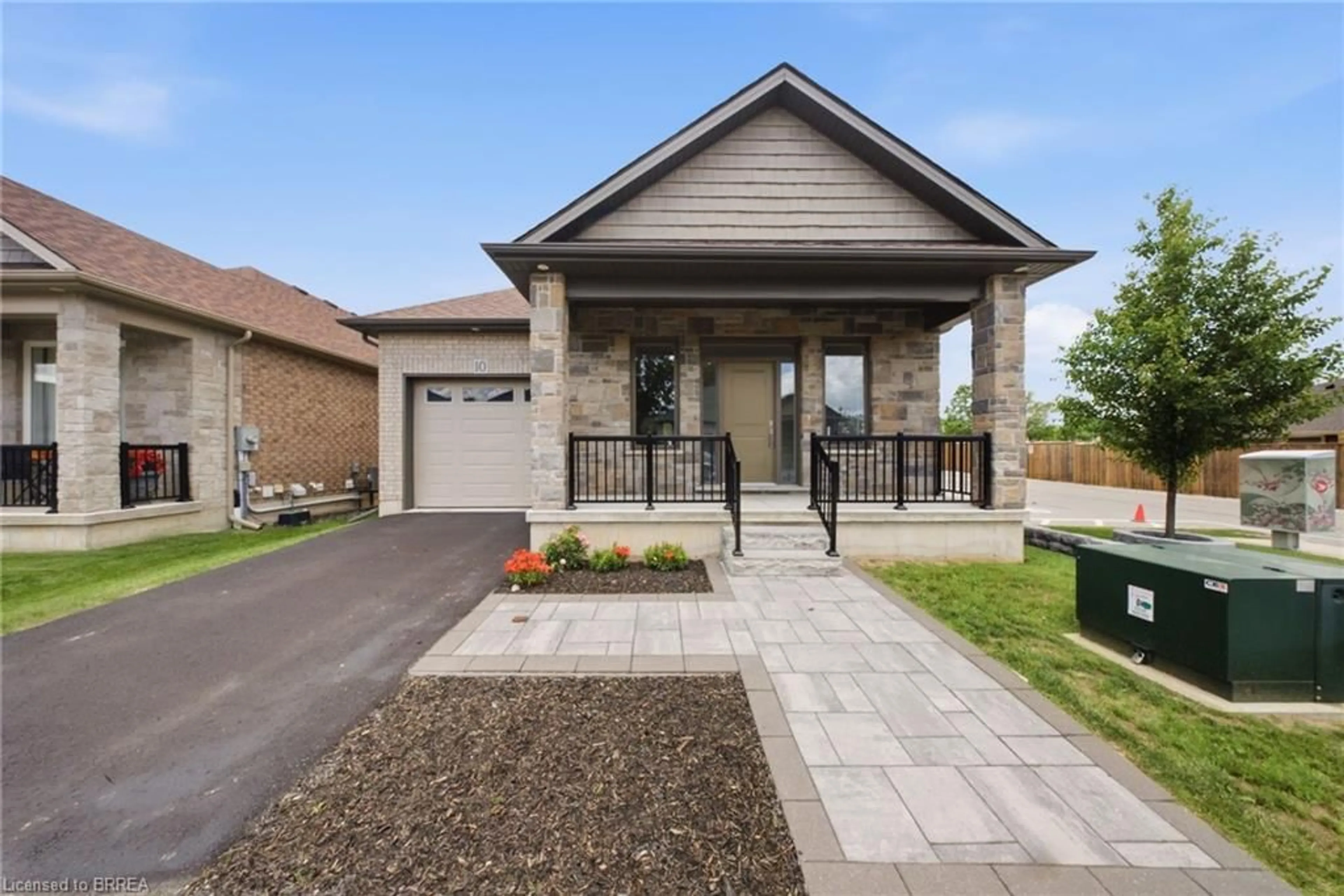 Home with brick exterior material, street for 6 Beckett Dr #10, Brantford Ontario N3T 6E5